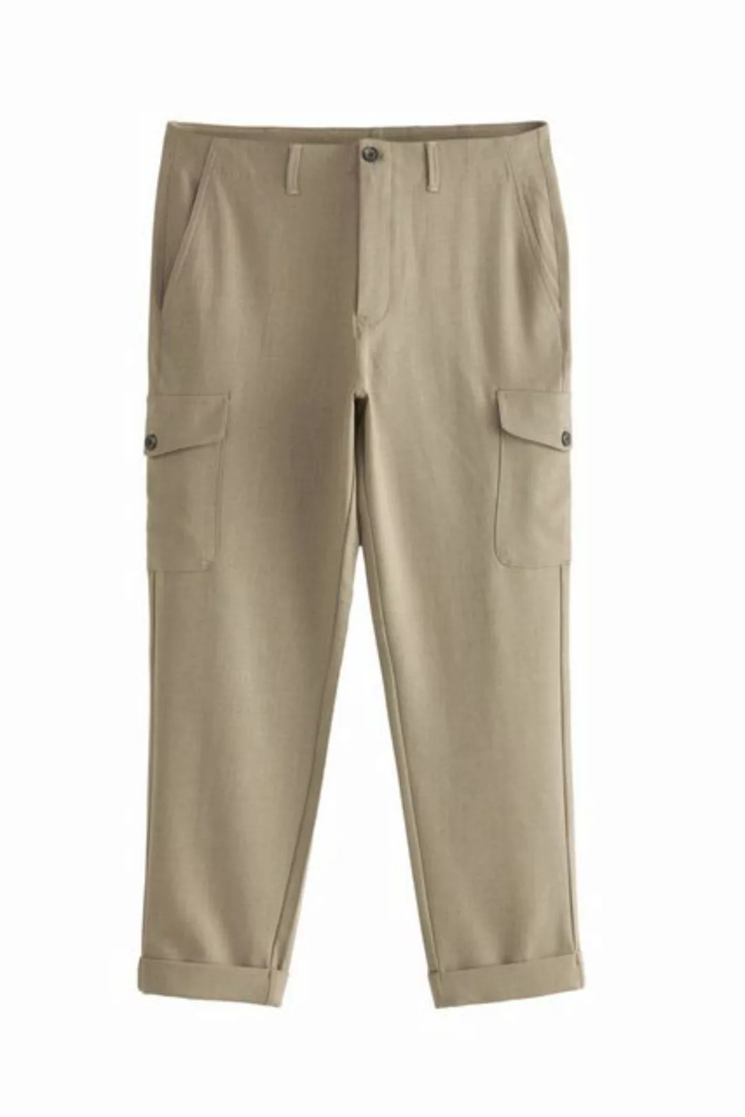 Next Cargohose EDIT Cargo-Hose aus Drillich -Relaxed Tapered (1-tlg) günstig online kaufen