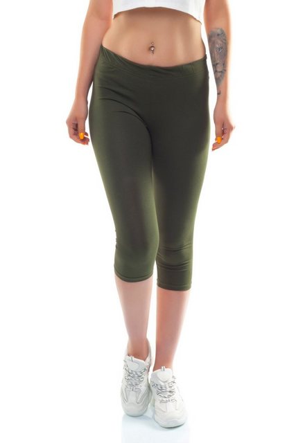 Bongual Caprileggings Basics mit Komfortbund günstig online kaufen