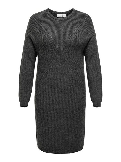 ONLY CARMAKOMA Strickkleid CARIBI LS STRUCTURE O-NECK DRESS CC KNT günstig online kaufen