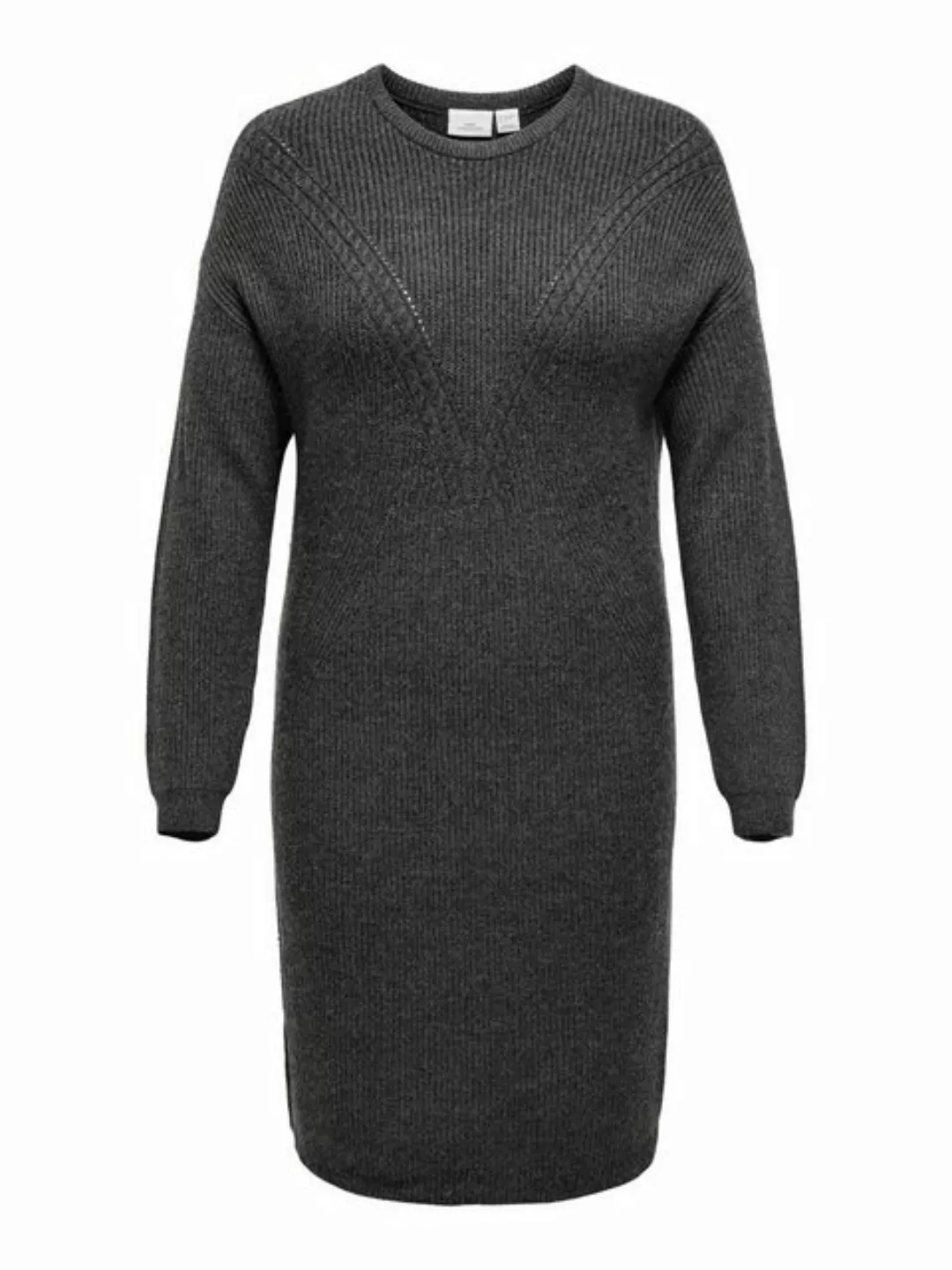 ONLY CARMAKOMA Strickkleid CARIBI LS STRUCTURE O-NECK DRESS CC KNT günstig online kaufen