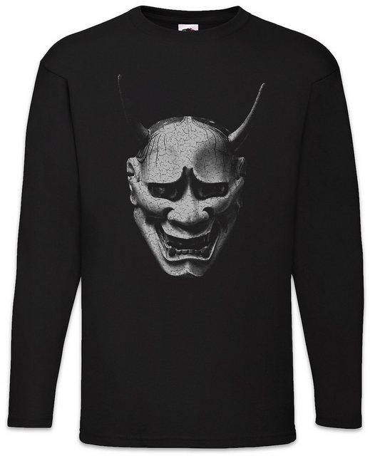 Urban Backwoods Langarmshirt Hannya Mask Langarm T-Shirt Samurai Warrior Wa günstig online kaufen