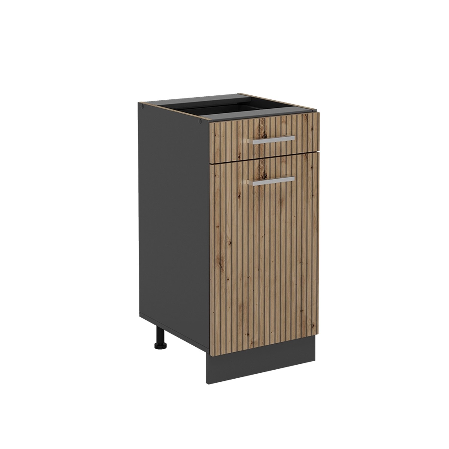 Vicco Unterschrank R-Line, Artisan-Eiche/Anthrazit, 40 cm günstig online kaufen