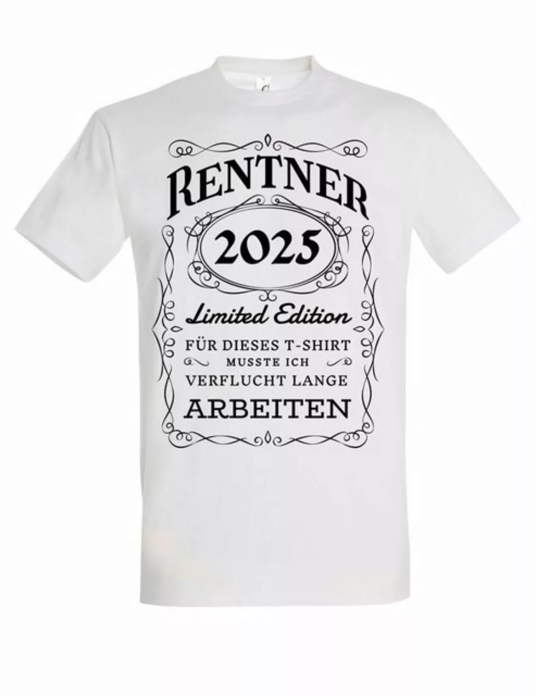 Youth Designz T-Shirt RENTNER 2025 Herren T-Shirt Rente Geschenk mit lustig günstig online kaufen