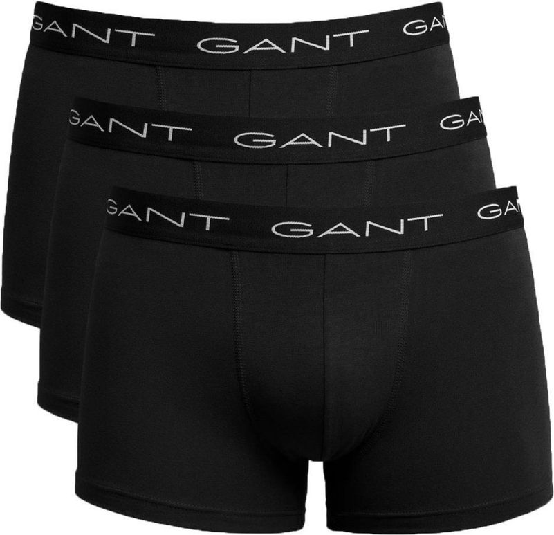 Gant Boxershorts 3er-Pack Schwarz - Größe XL günstig online kaufen