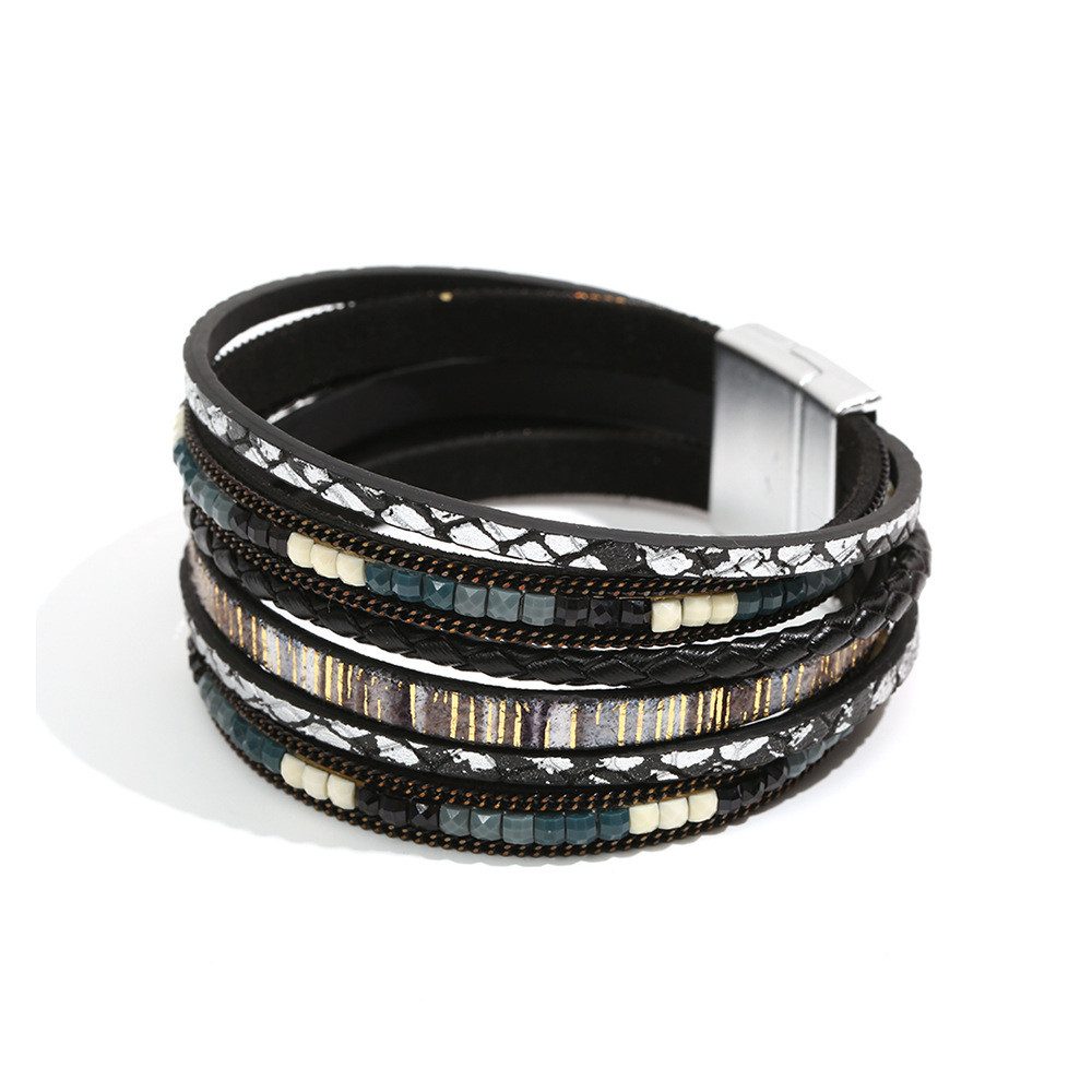The Beauty House Lederarmband Boho mehrreihig günstig online kaufen