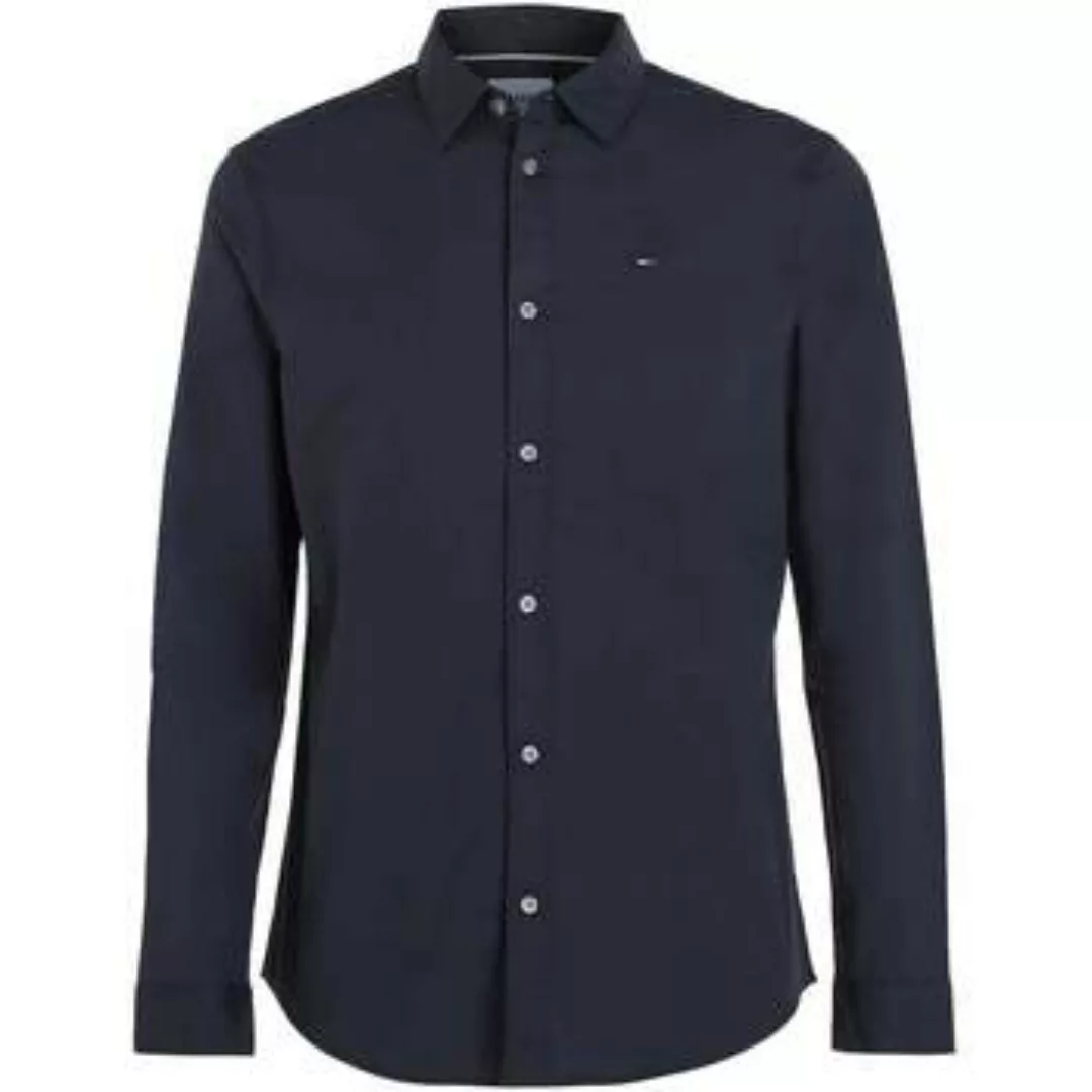 Tommy Jeans  Hemdbluse Original Stretch Slim Shirt Black günstig online kaufen