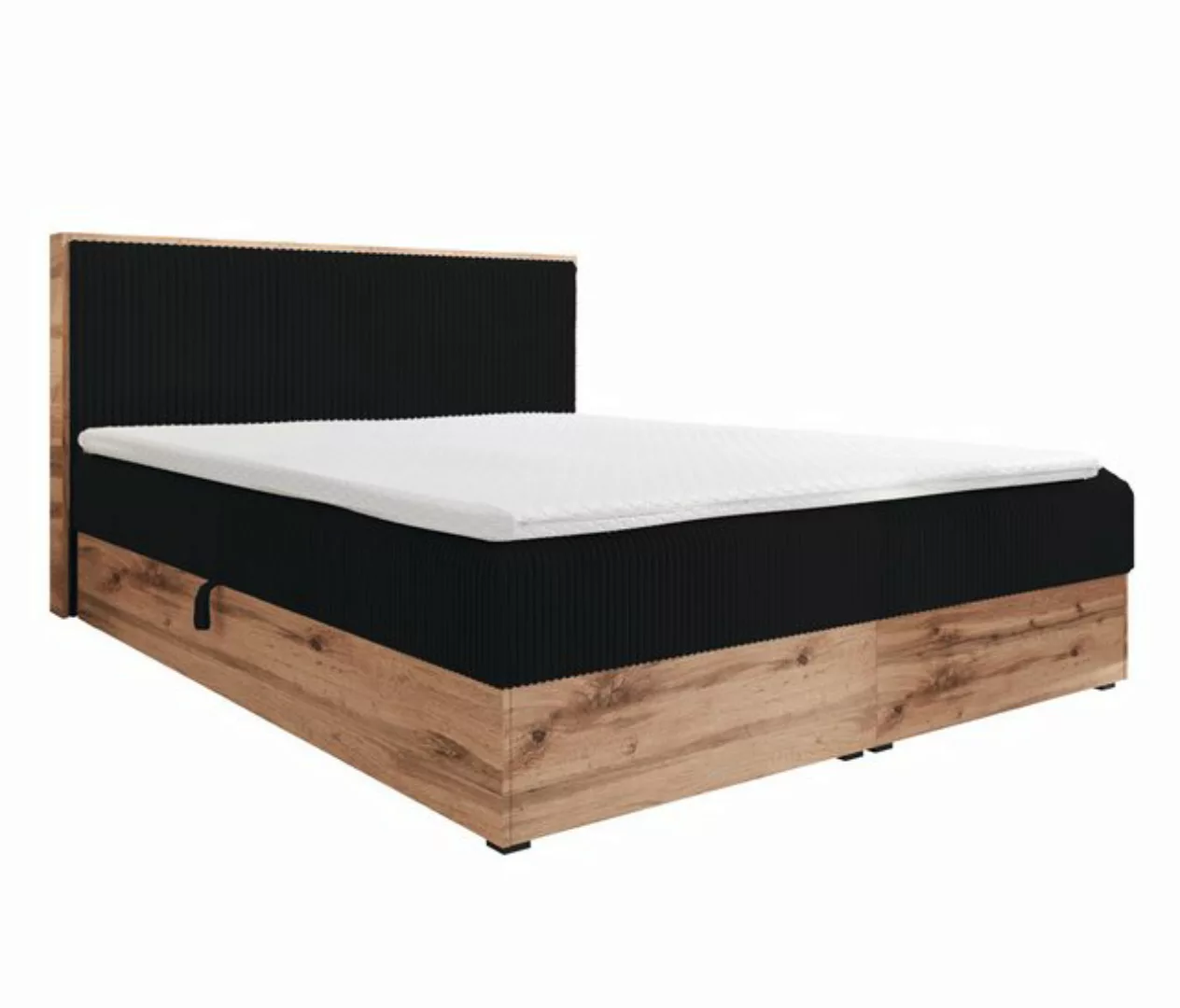 Furnix Boxspringbett Demia Doppelbett 140/160/180x200 Bett mit Kopfstütze u günstig online kaufen