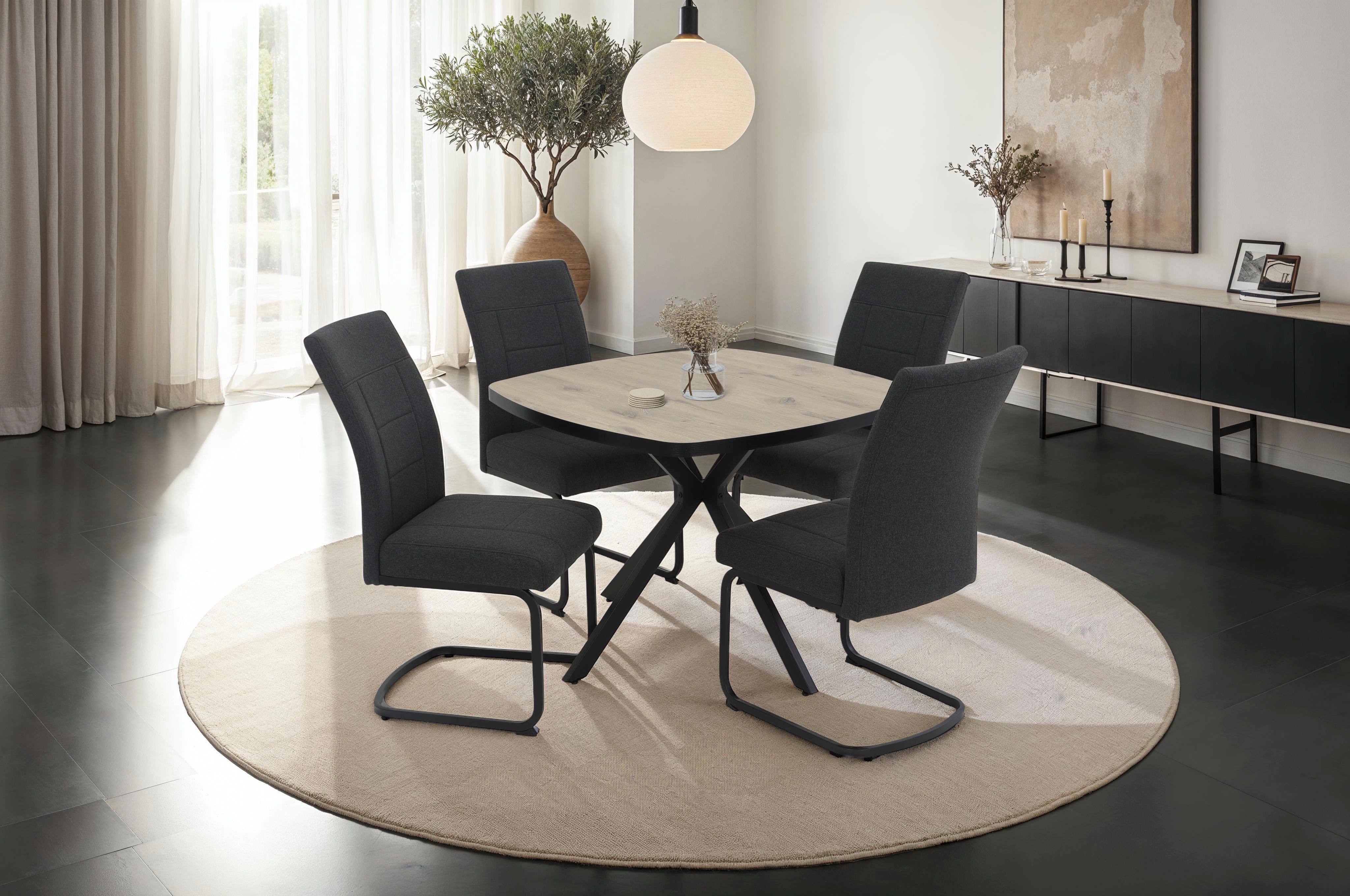 HELA Freischwinger BRINDISI, Esszimmerstuhl (Set, 4 günstig online kaufen