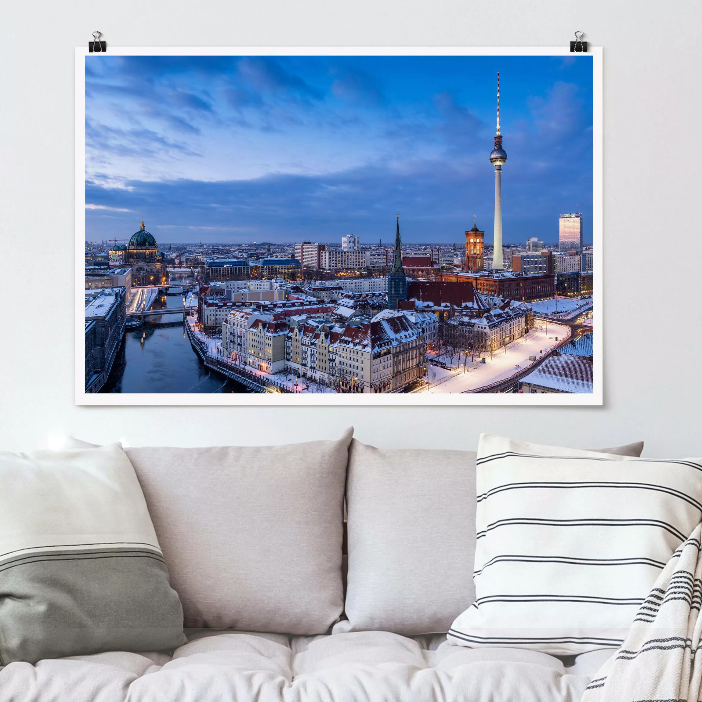 Poster Schnee in Berlin günstig online kaufen