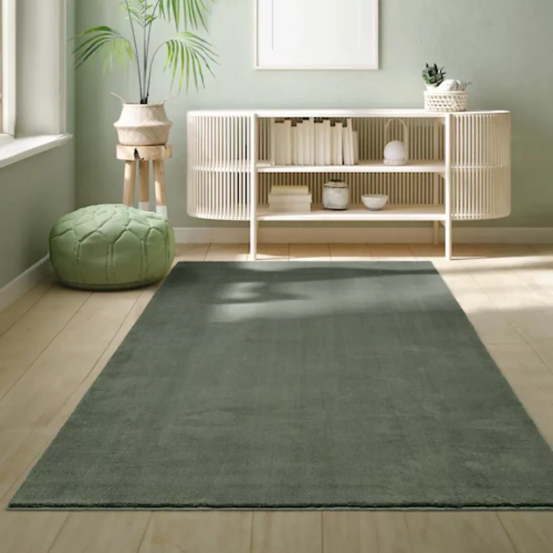 the carpet Teppich »Relax«, rechteckig, 16 mm Höhe, waschbarer Wohnzimmer T günstig online kaufen