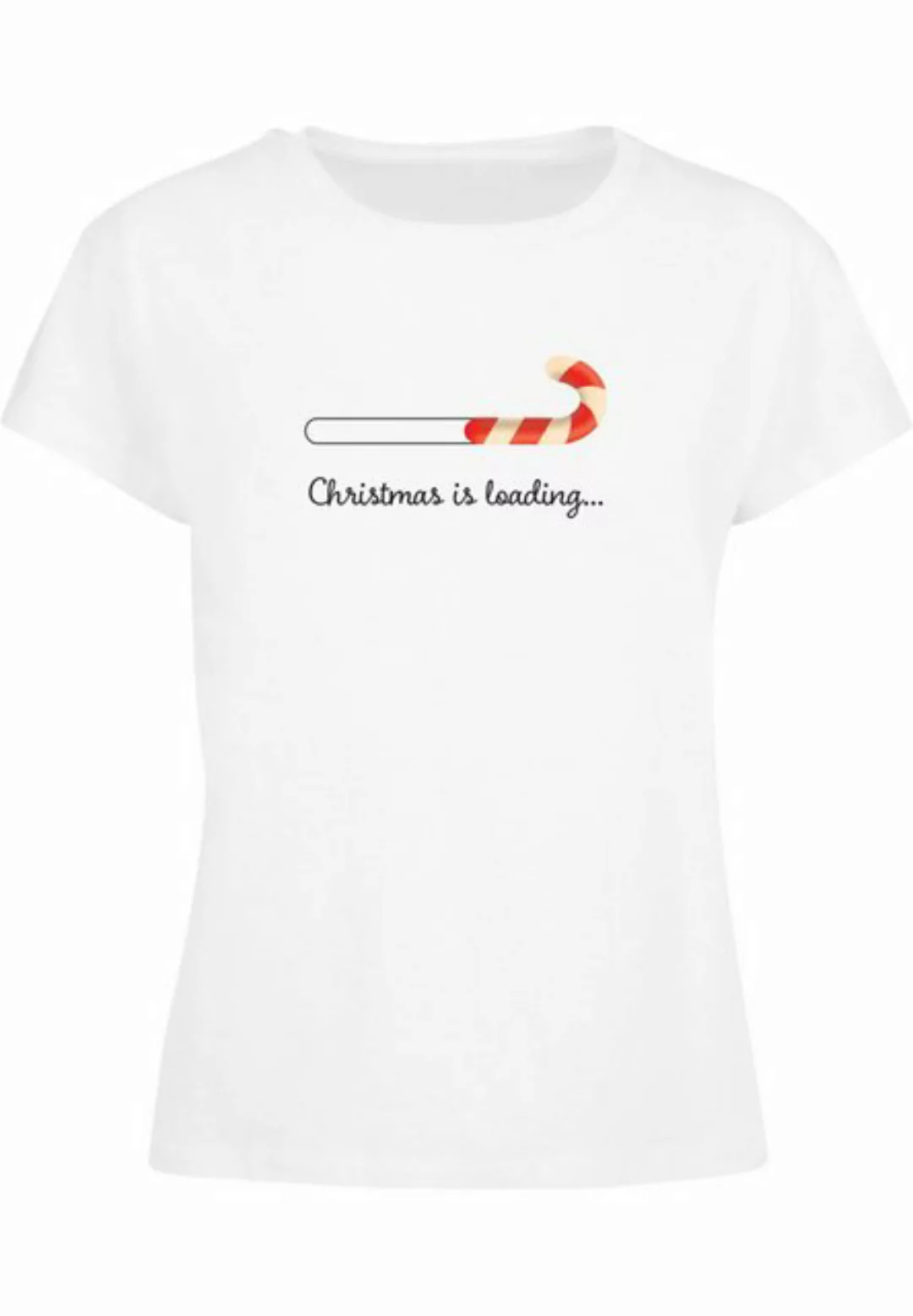 Merchcode T-Shirt Merchcode Damen Ladies Christmas Loading Box Tee (1-tlg) günstig online kaufen