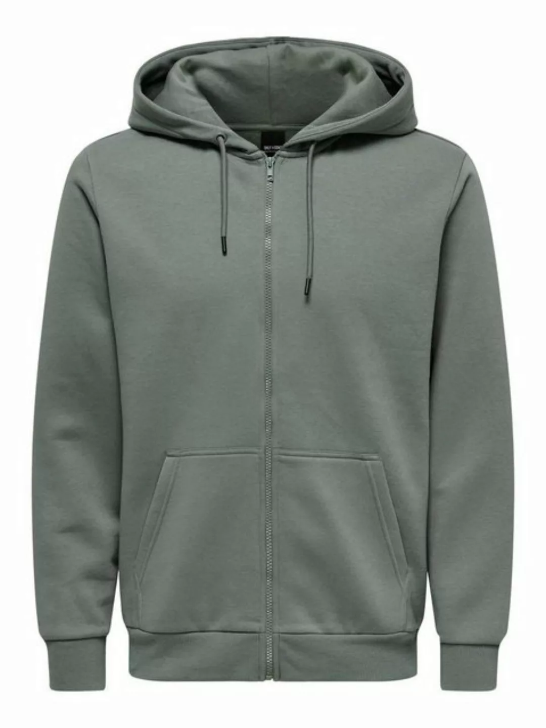 ONLY & SONS Kapuzensweatjacke "ONSCERES ZIP THR. HOODIE SWEAT NOOS" günstig online kaufen