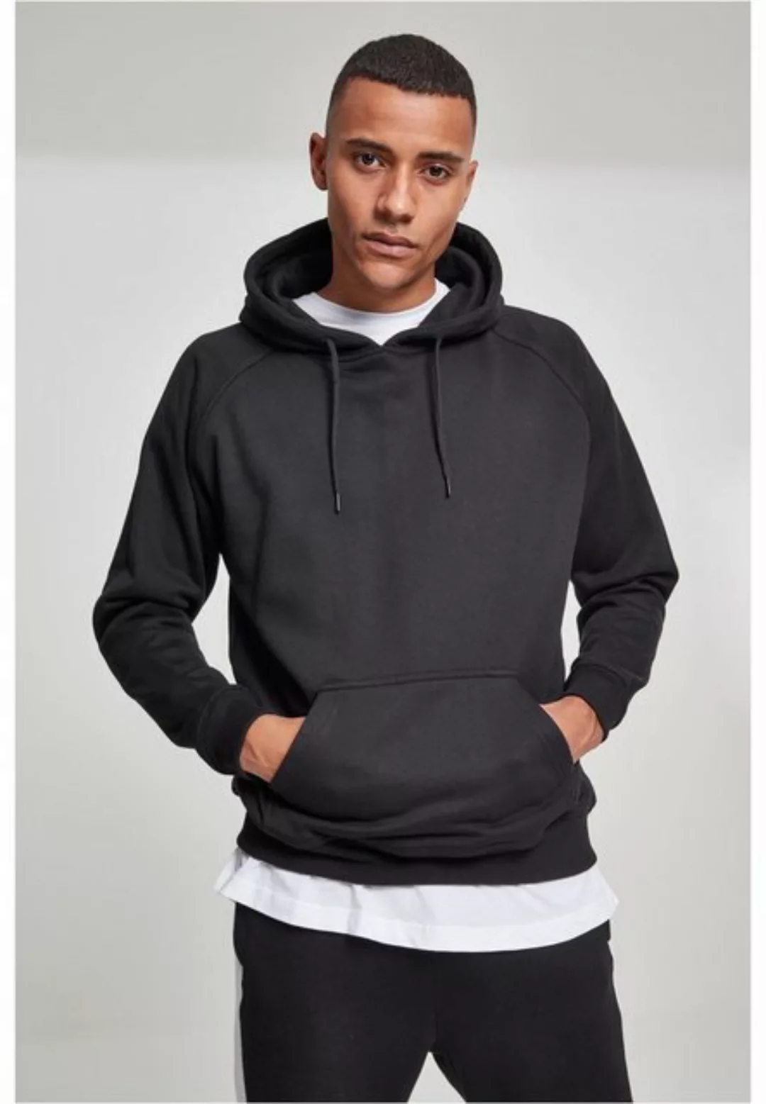 URBAN CLASSICS Kapuzenpullover TB014 - Blank Hoody black XL günstig online kaufen