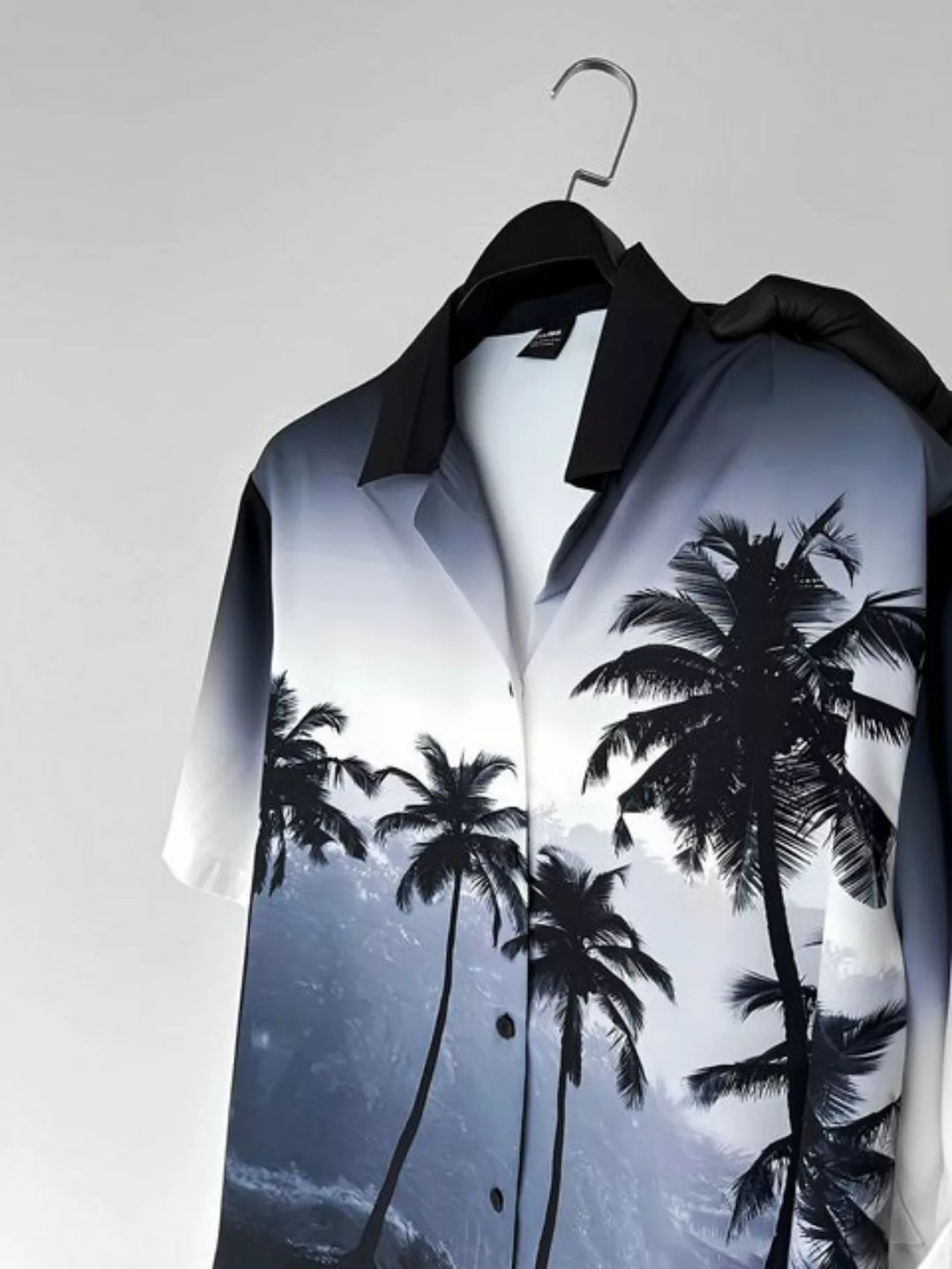 Abluka Oversize-Shirt VINTAGE PALMS HAWAIIAN SHIRT günstig online kaufen