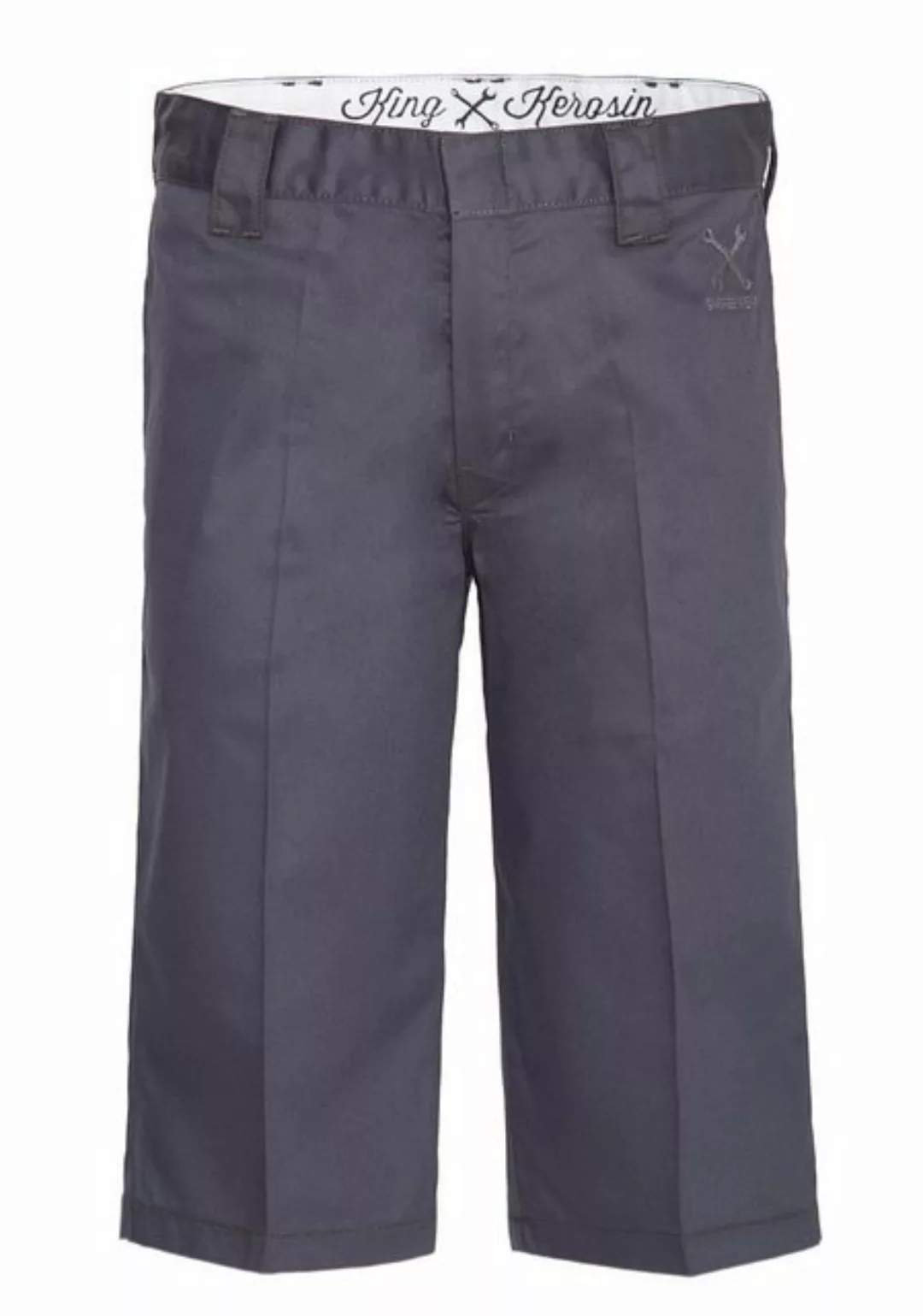 KingKerosin Jeansshorts Garage Wear in Oil-Washed Optik günstig online kaufen