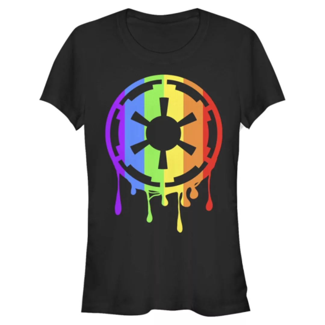 Star Wars - Empire Rainbow - Gay Pride - Frauen T-Shirt günstig online kaufen