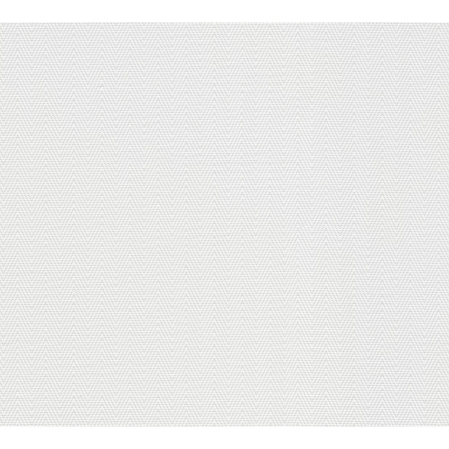 Bricoflor Missoni Tapete Weiß Einfarbige Papiertapete Dezent mit Vinyl Idea günstig online kaufen