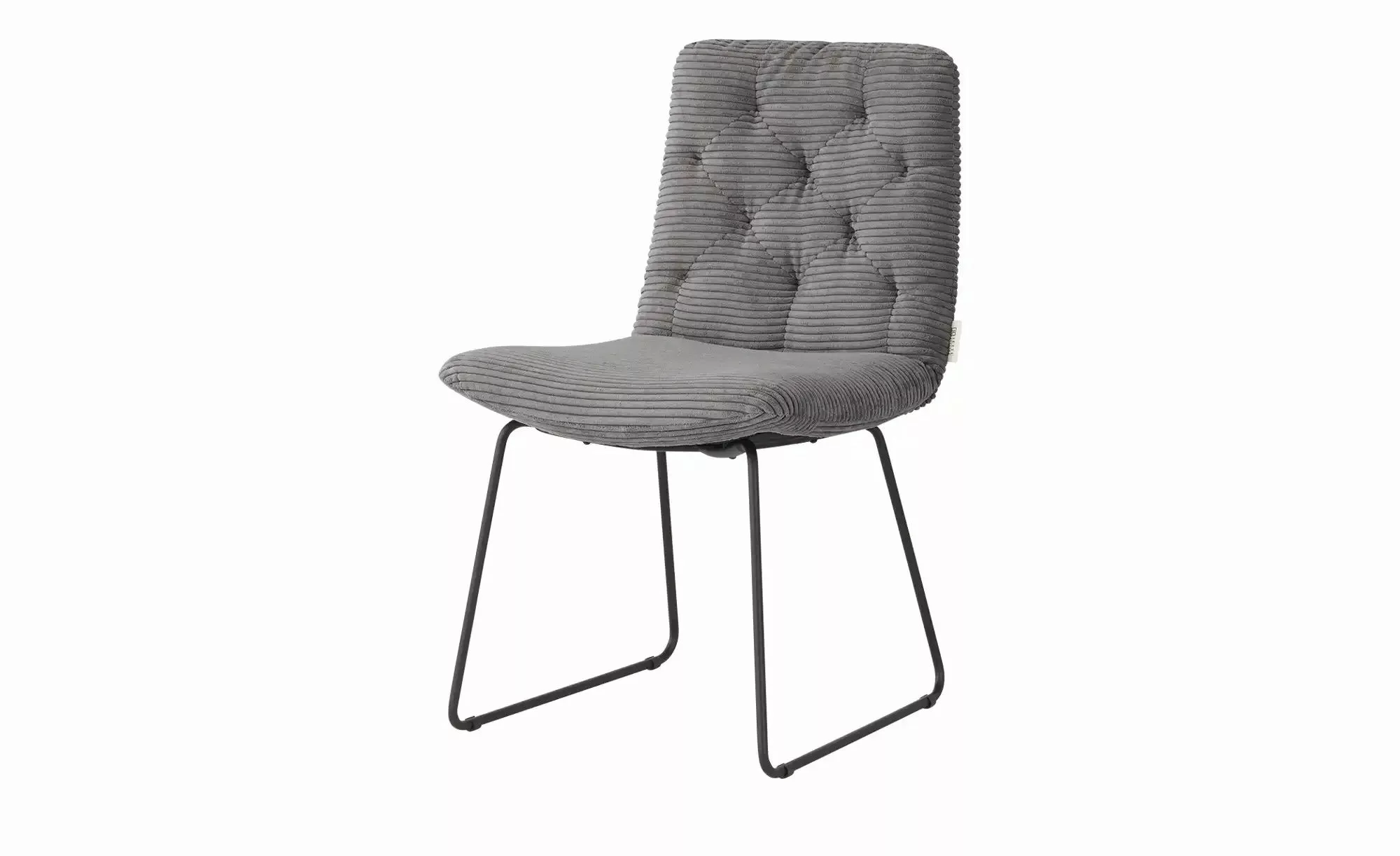 Jette Home Polsterstuhl  Salo ¦ grau ¦ Maße (cm): B: 52 H: 87 T: 66.0 Stühl günstig online kaufen