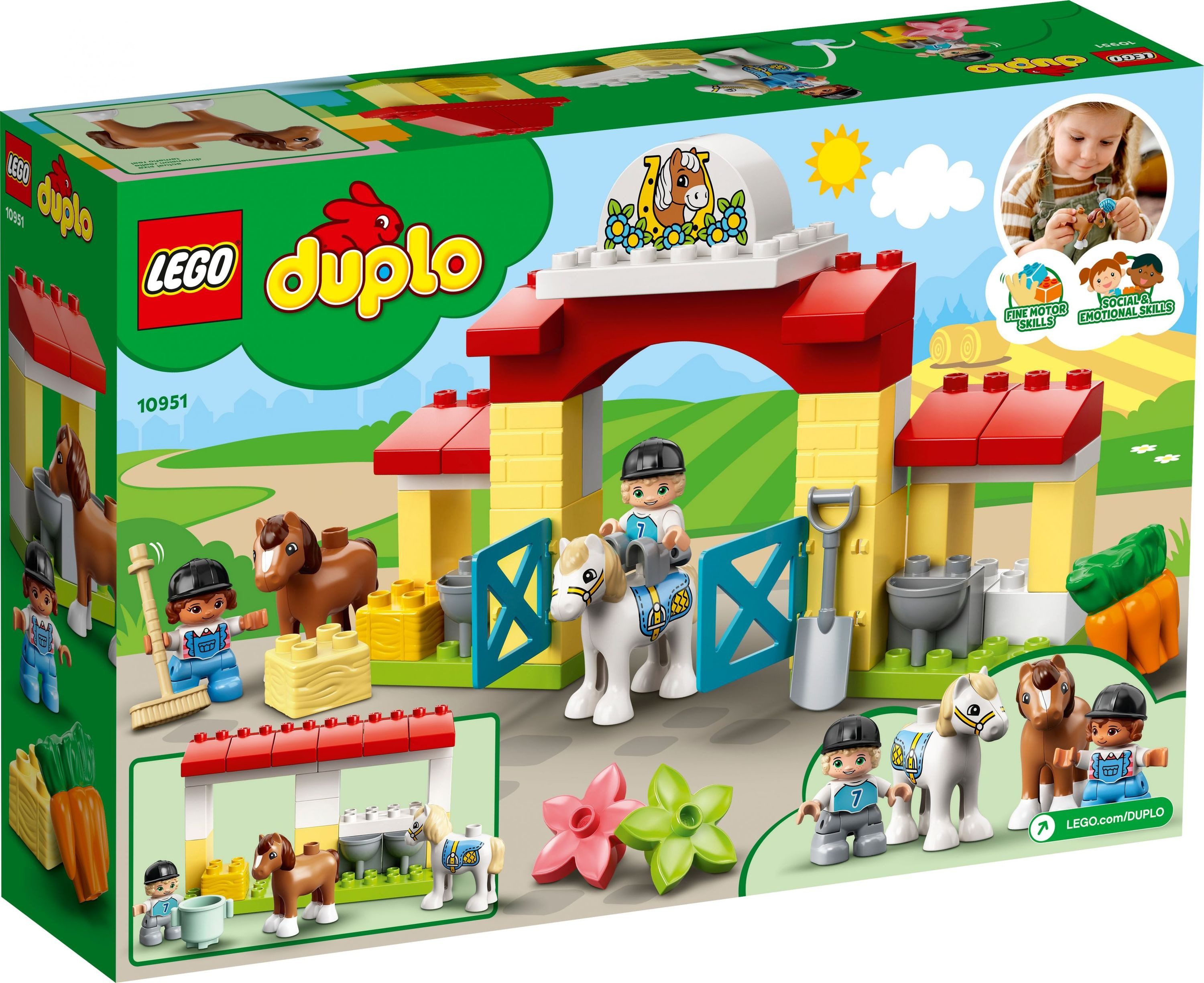 LEGO® LEGO® DUPLO® Pferdestall und Ponypflege günstig online kaufen