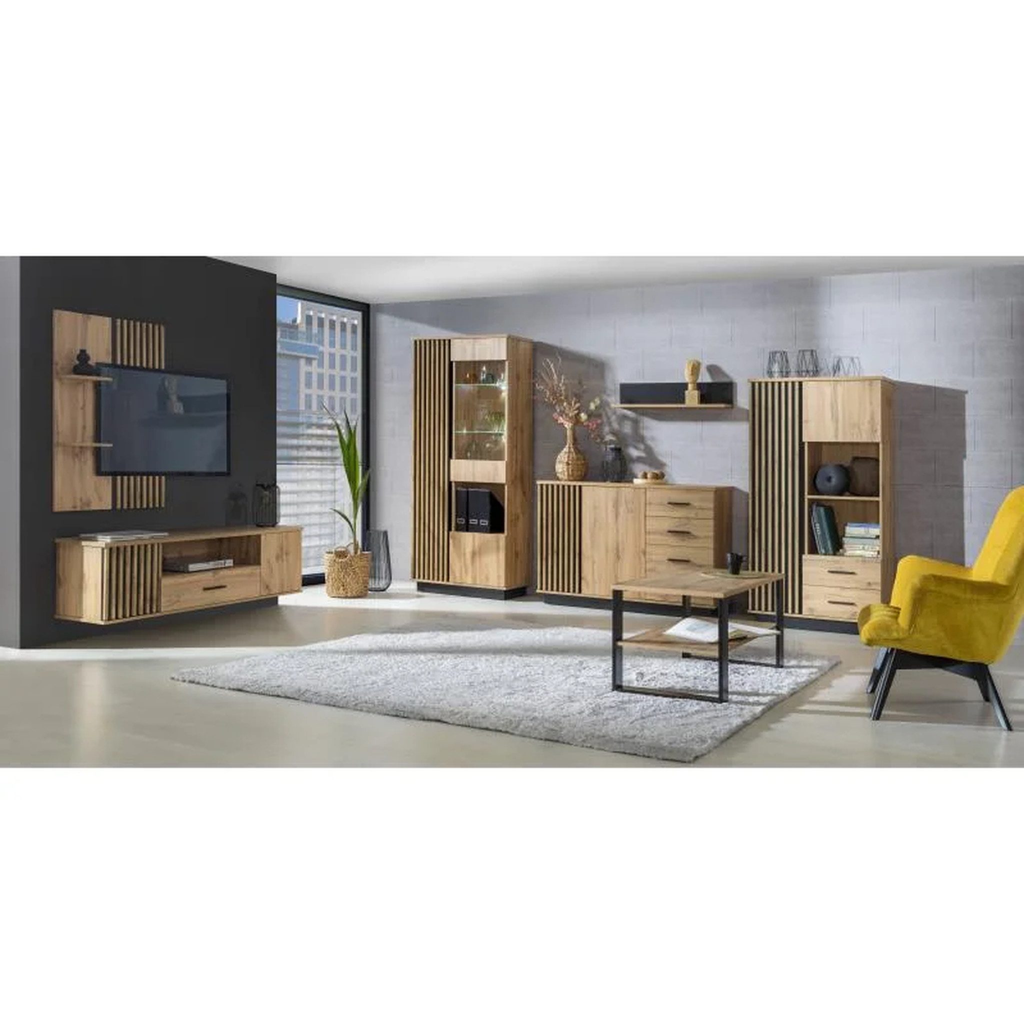 Beautysofa Schreibtisch mit drei Schubladen LAMELO, günstig online kaufen
