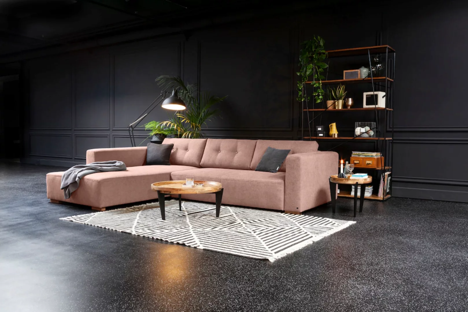 TOM TAILOR HOME Ecksofa "HEAVEN CHIC M", aus der COLORS COLLECTION, wahlwei günstig online kaufen