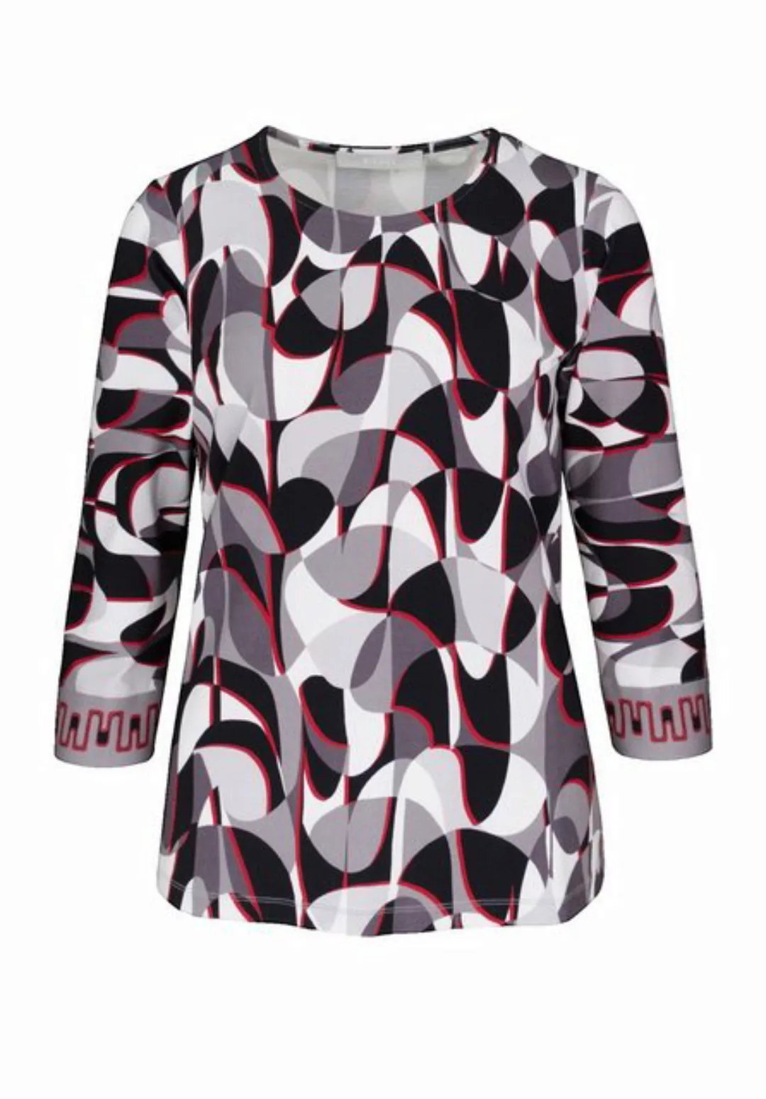 bianca Print-Shirt DINI aus modernem graphischen Muster in Trendfarben günstig online kaufen