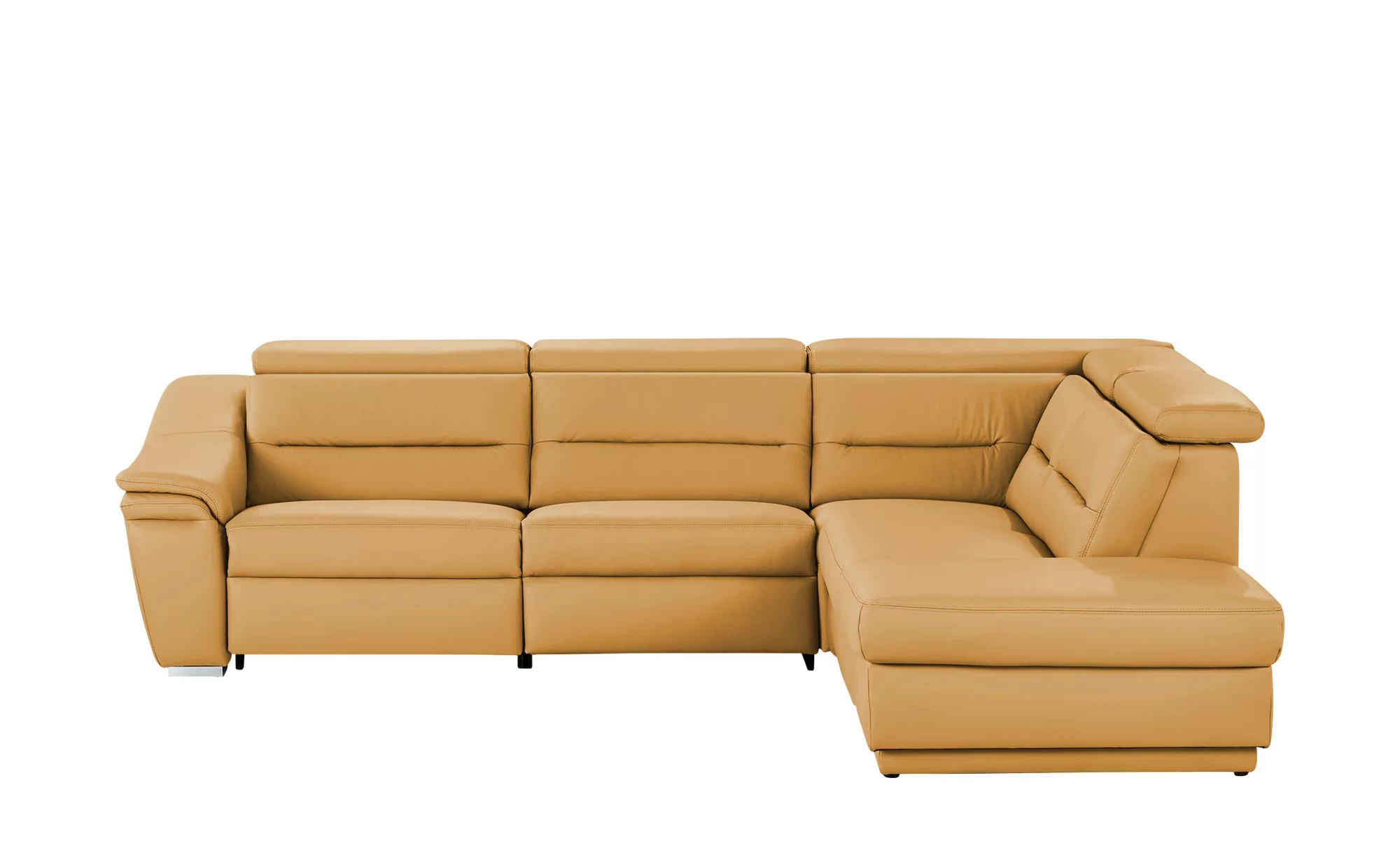 meinSofa Ecksofa  Ivonne - gelb - 84 cm - Polstermöbel > Sofas > Ecksofas - günstig online kaufen