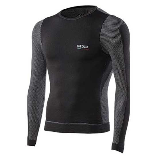 Sixs Ts6 Langarm-funktionsunterhemd M Black Carbon günstig online kaufen