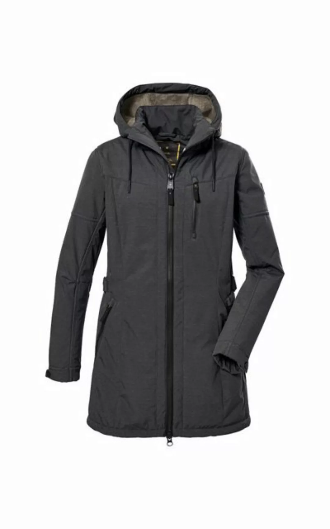 G.I.G.A. DX Langmantel GW 46 Women Softshell Parka mit abzippbarer Kapuze günstig online kaufen