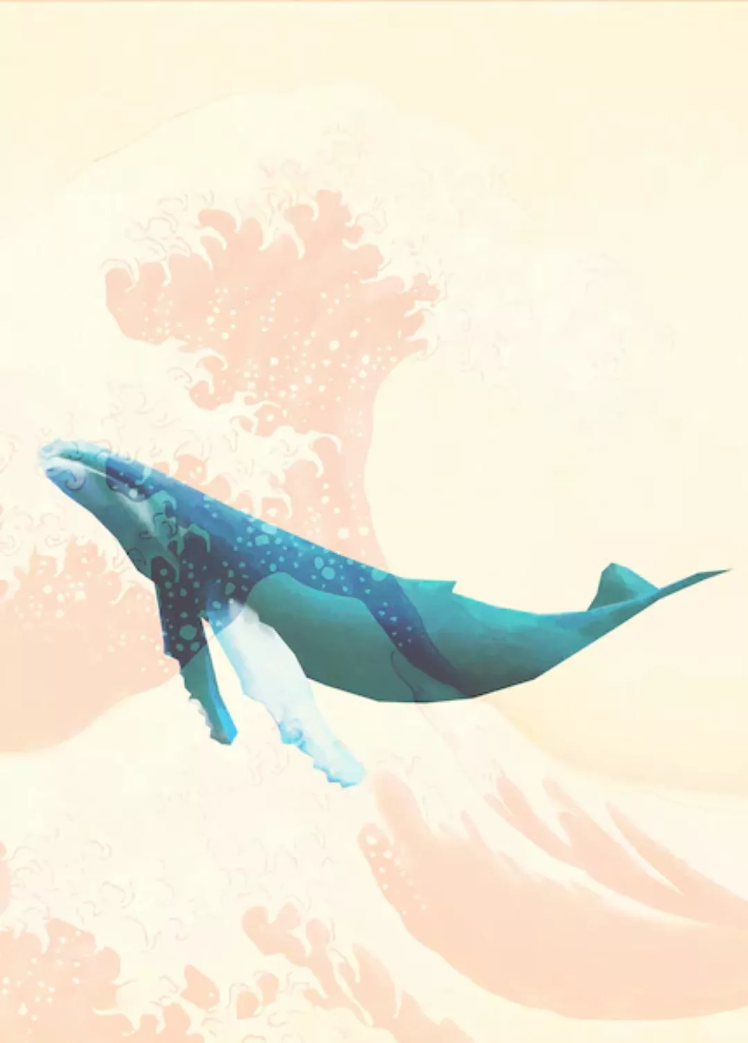 Komar Vliestapete »Whale Voyage« günstig online kaufen