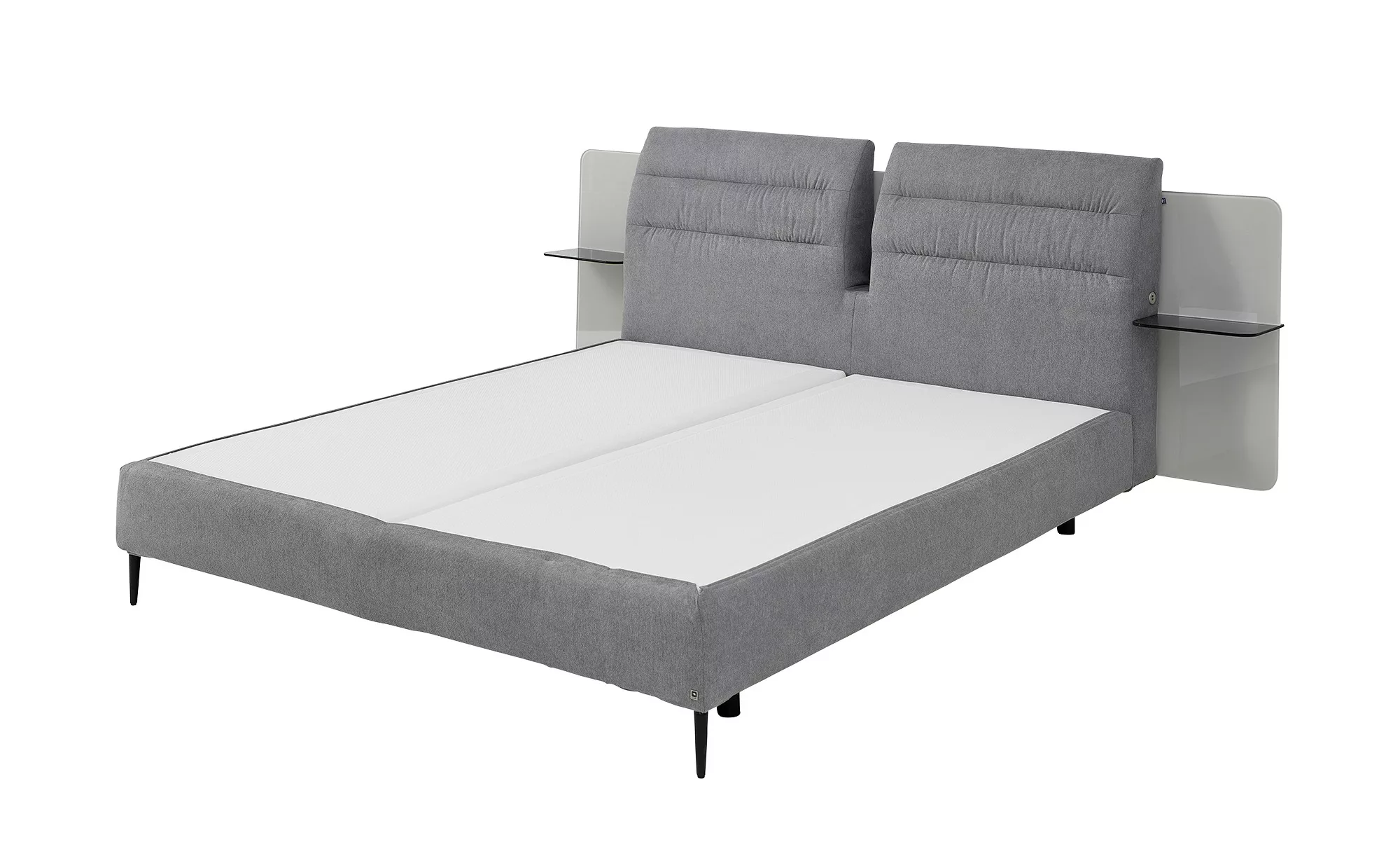 LEONARDO Boxspringbett  Leonardo Moments 2.0 ¦ grau ¦ Maße (cm): B: 234 H: günstig online kaufen