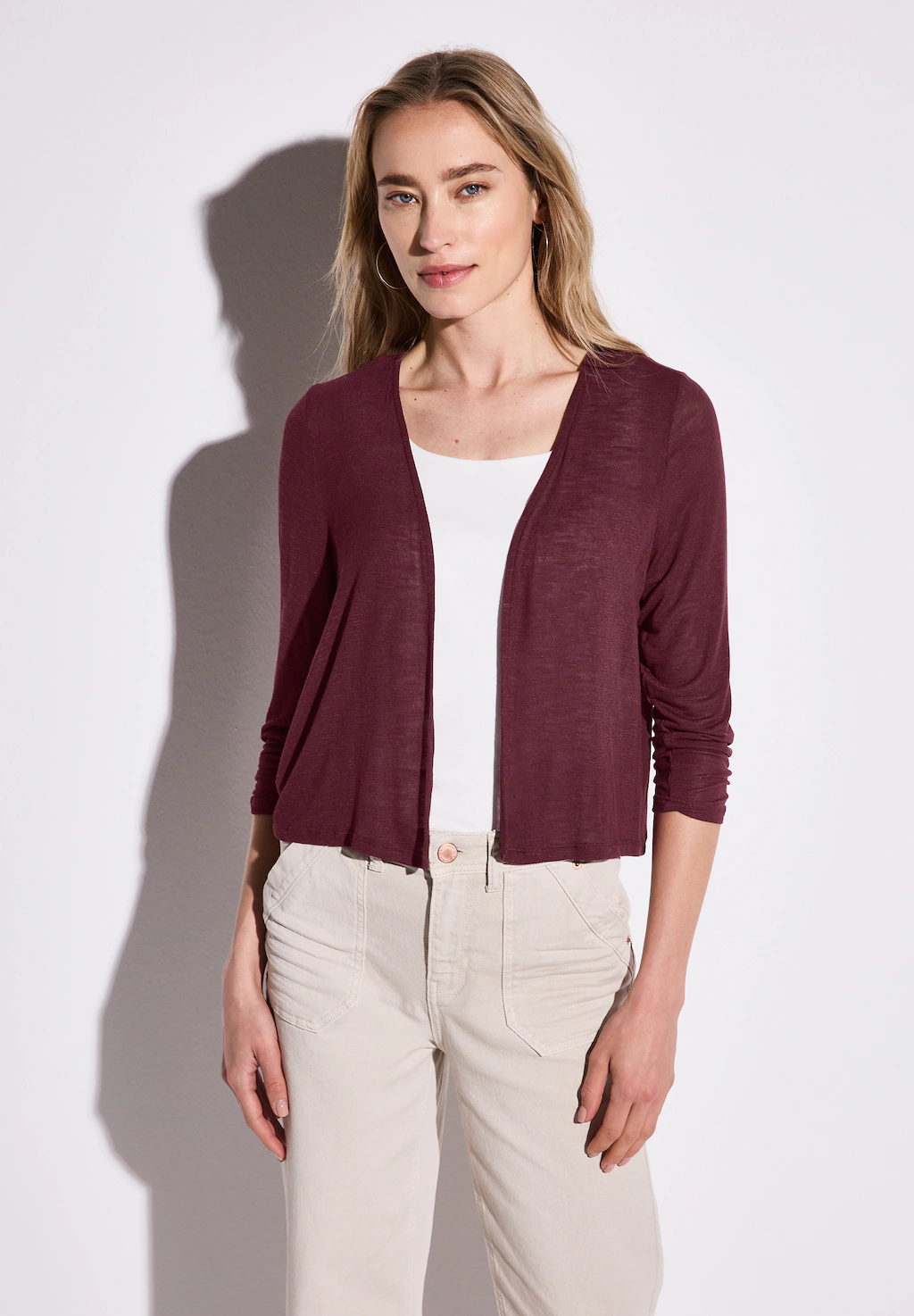 STREET ONE Cardigan, mit 3/4 Ärmeln günstig online kaufen