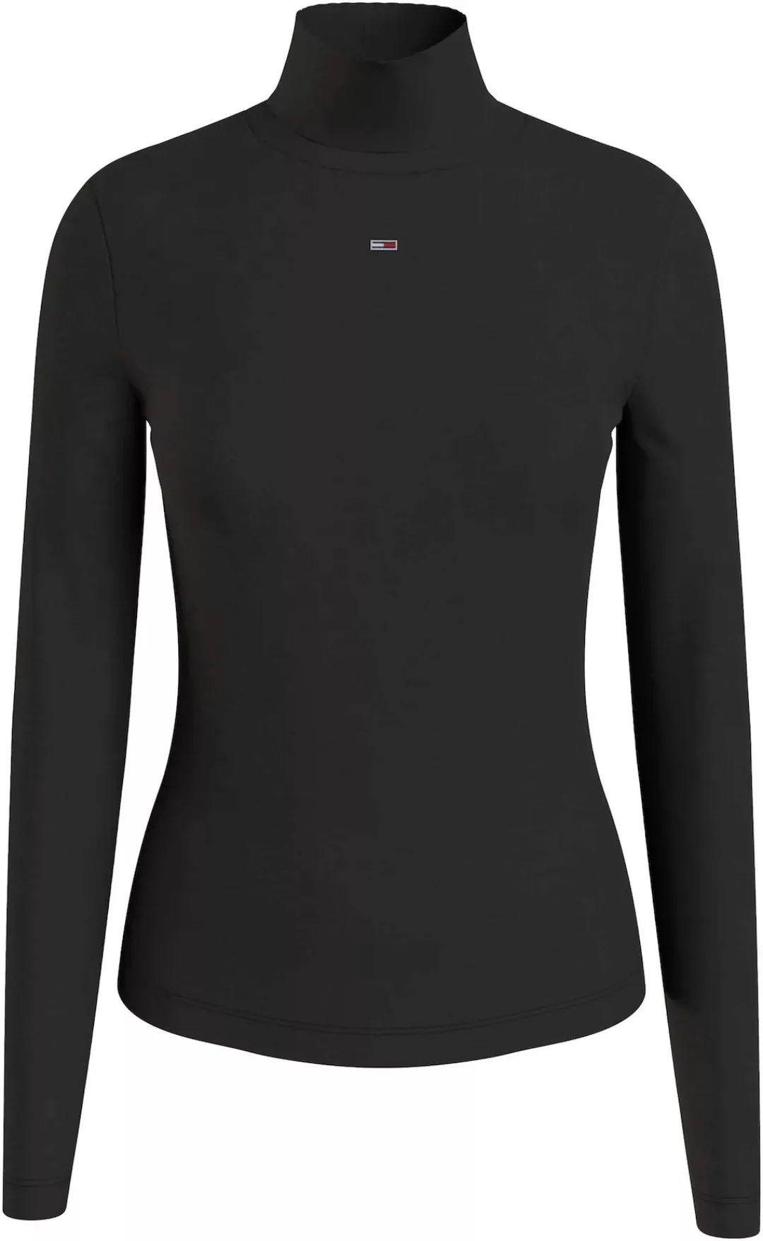 Tommy Jeans Stehkragenshirt "Essential Rib Shirt Slim Turtelneck Rollkragen günstig online kaufen