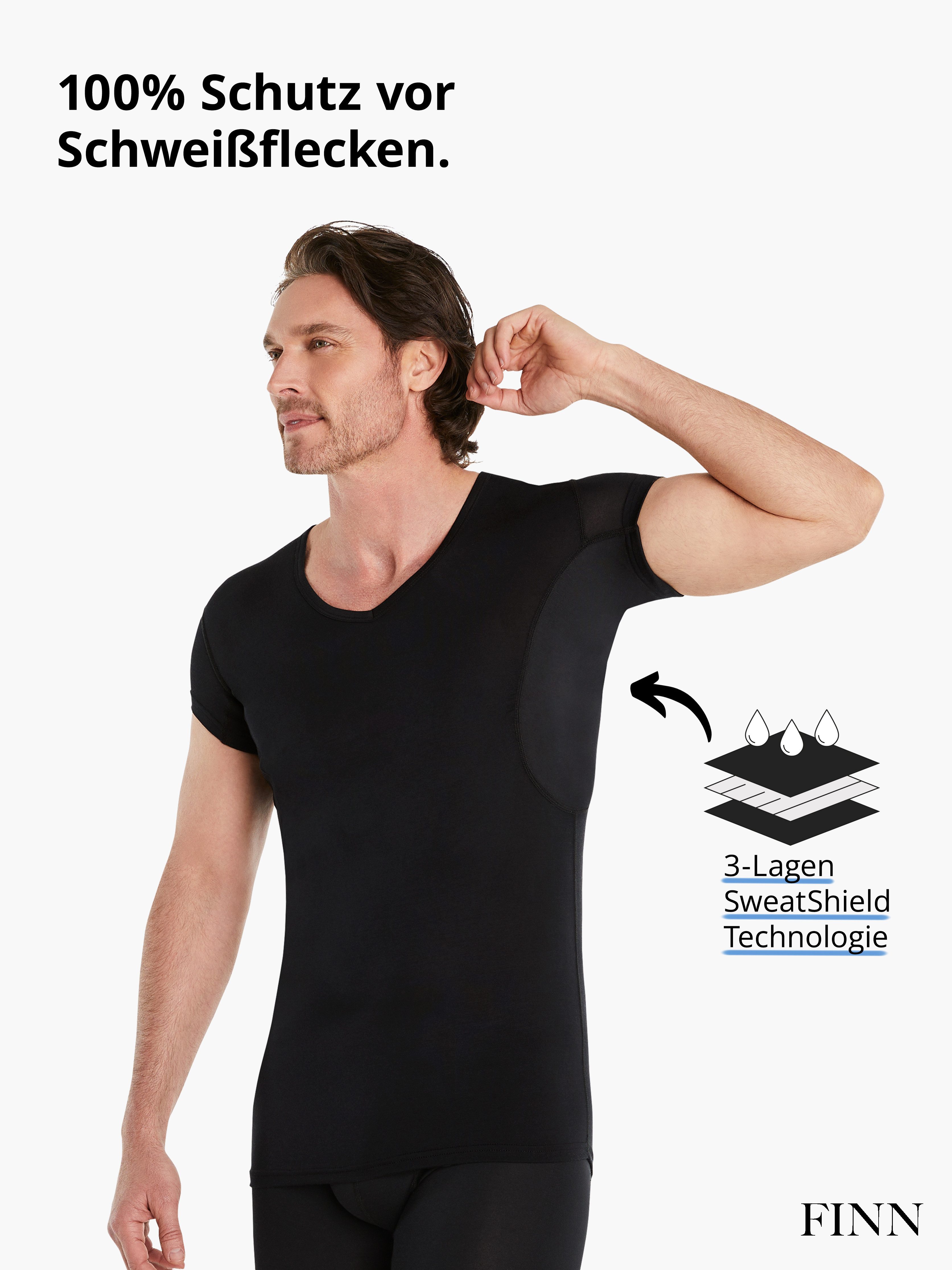 FINN Design Unterhemd Anti-Schweiß Shirt Herren günstig online kaufen