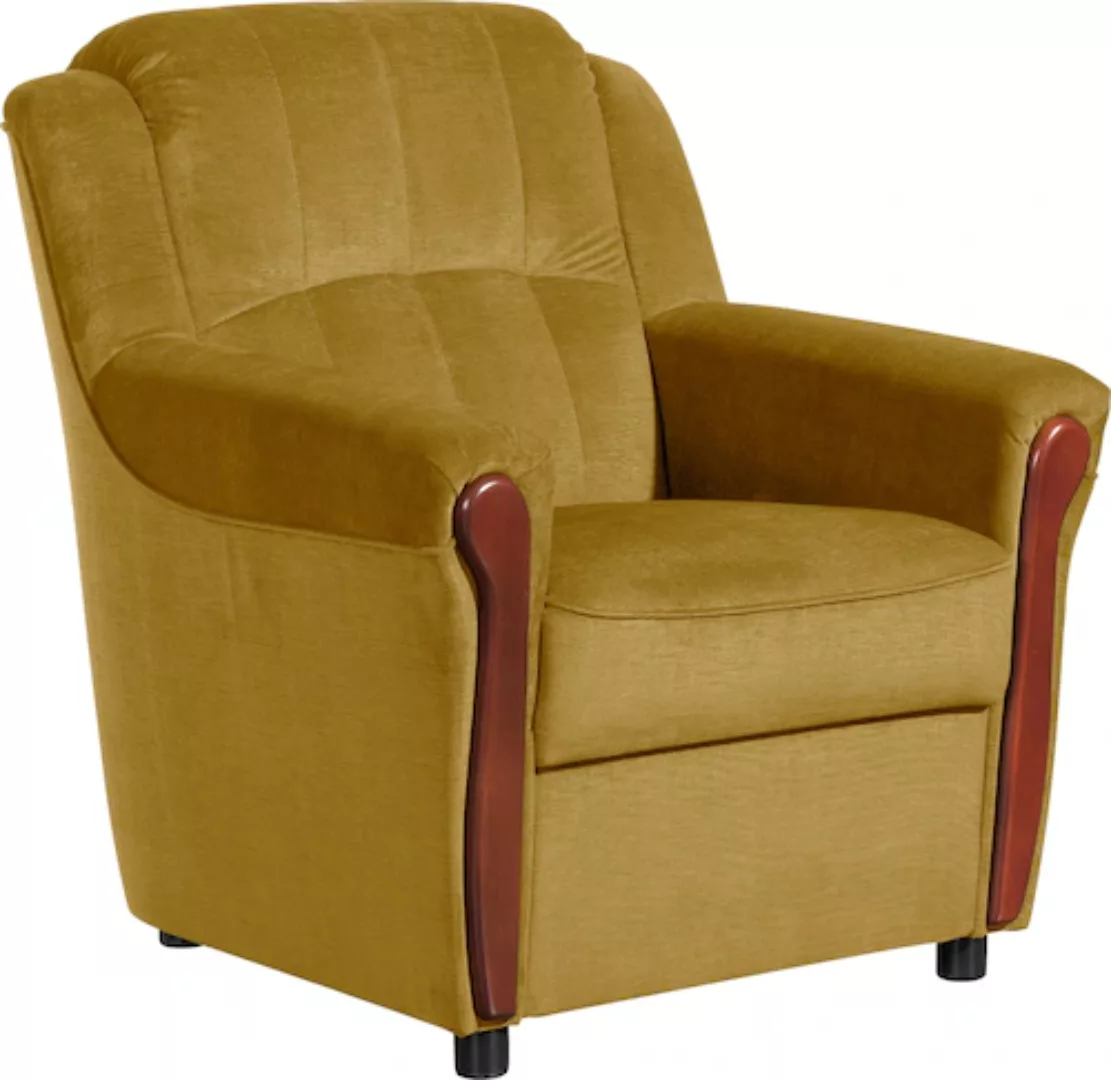 Max Winzer® Sessel »Trier«, mit Sichtholzschabracken günstig online kaufen