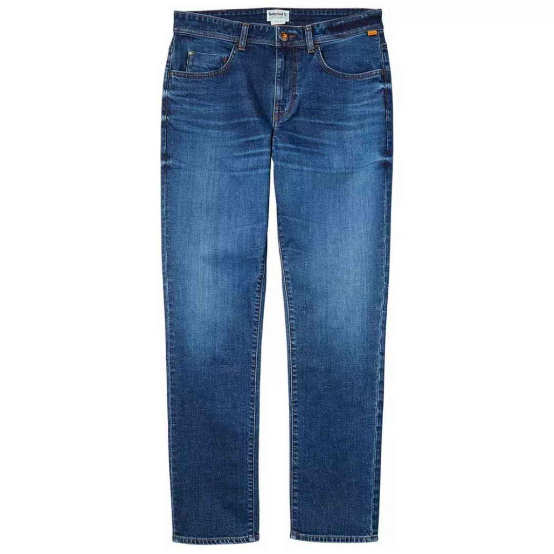 Timberland Sargent Lake Stretch Core Slim Jeans 42 Mid Indigo Denim günstig online kaufen