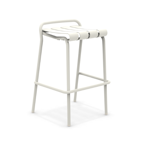 Verdea Outdoor Barhocker stapelbar ivory günstig online kaufen