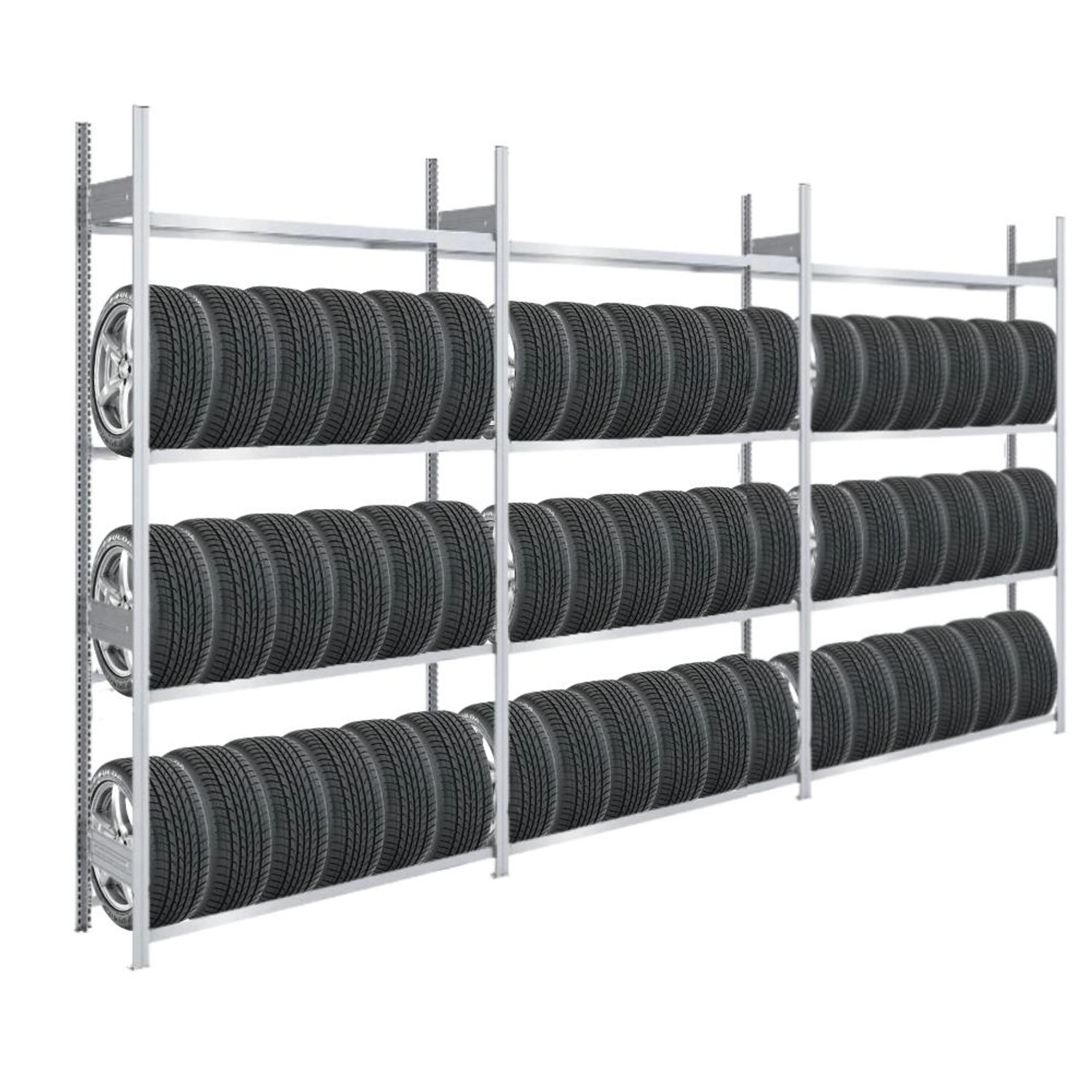 PROREGAL Reifenregal Tire Pro Made In Germany HxBxT 250 x 390 x 43 cm 4 Ebe günstig online kaufen