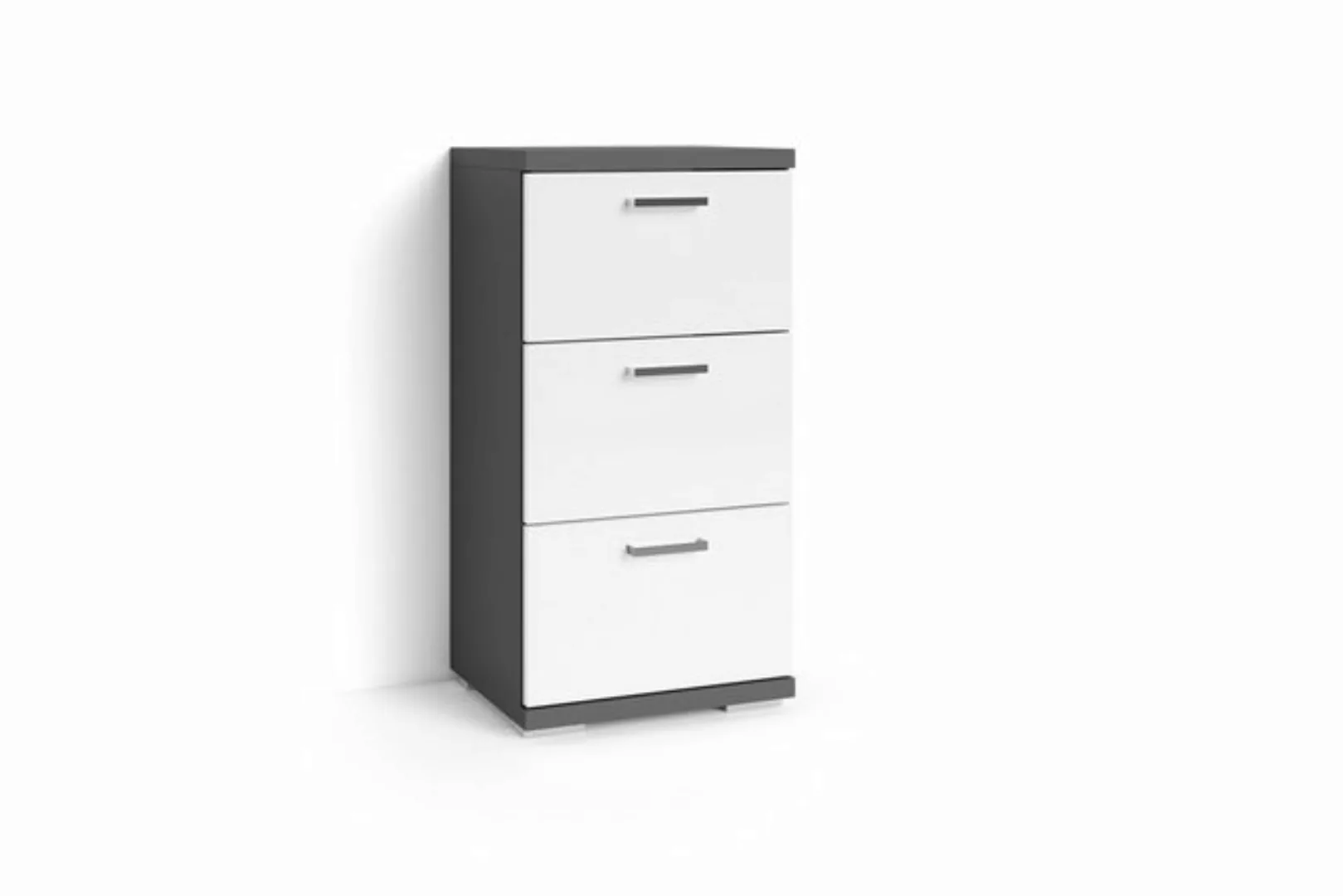 byLIVING Badkommode "Nebraska", Breite 35 cm, Badezimmerschrank mit Metallg günstig online kaufen