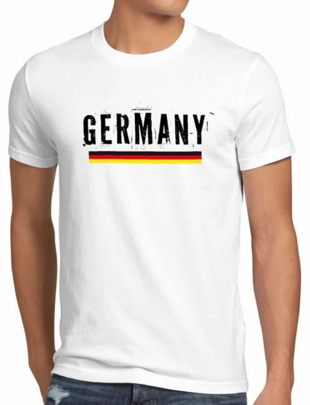 style3 T-Shirt Germany Deutschland Fahne WM 2026 Fussball fanartikel weltme günstig online kaufen