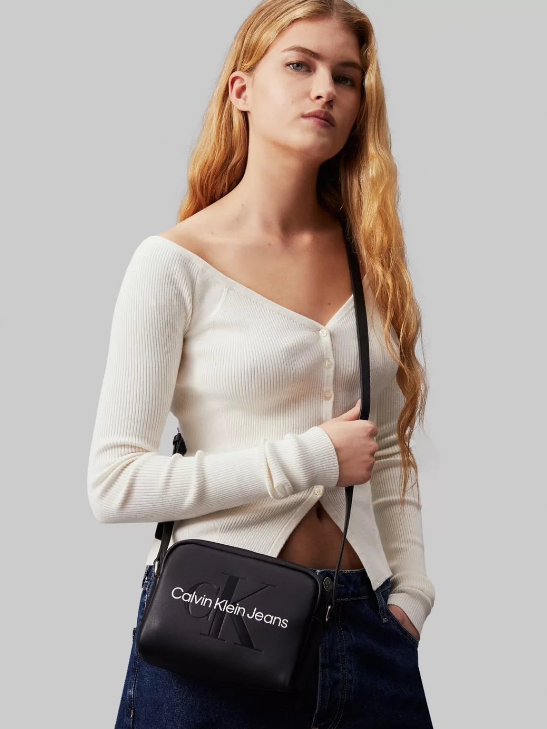 Calvin Klein Jeans Umhängetasche "SCULPTED CAMERA BAG18 MONO", Citbag Cross günstig online kaufen