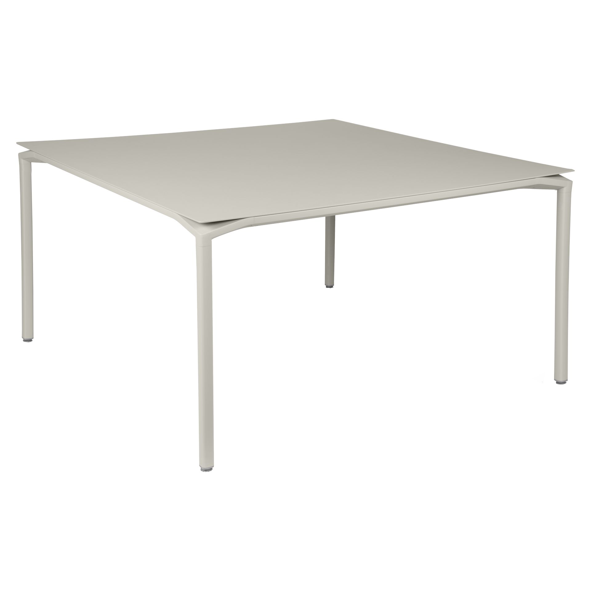 Calvi Tisch 140 x 140 cm Outdoor Lehmgrau günstig online kaufen