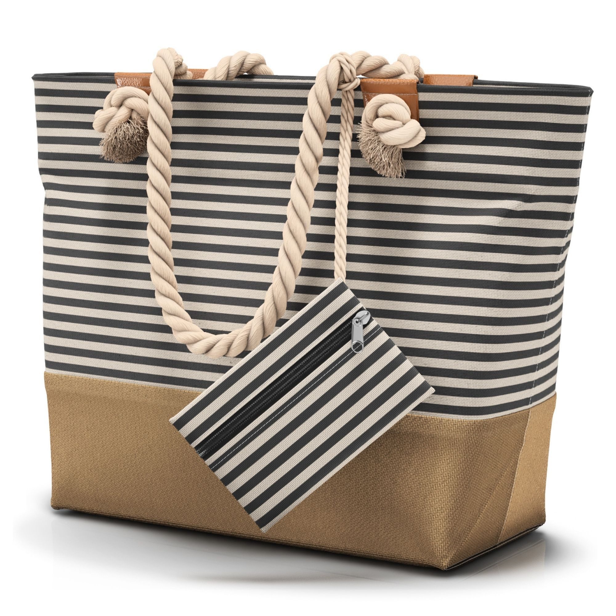 furora HOLIDAY Strandtasche Badetasche mit Reißverschluss günstig online kaufen