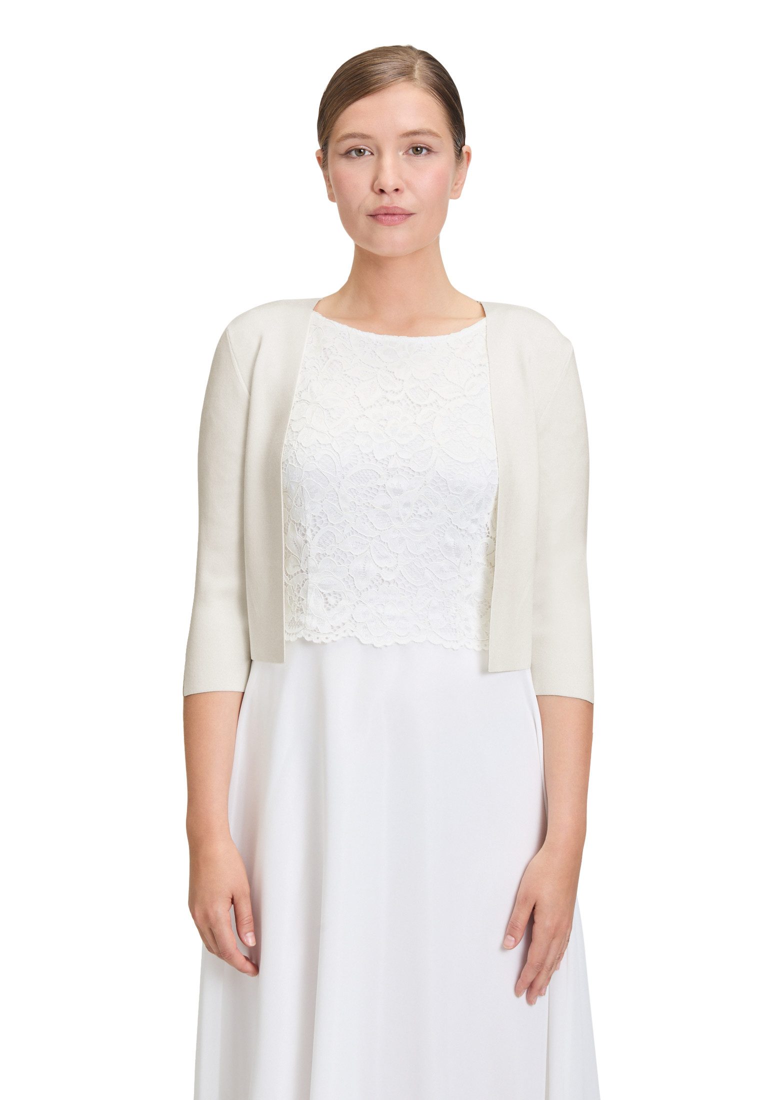 Vera Mont Strickjacke "Vera Mont Damen Strickbolero ohne Verschluss", Glitz günstig online kaufen