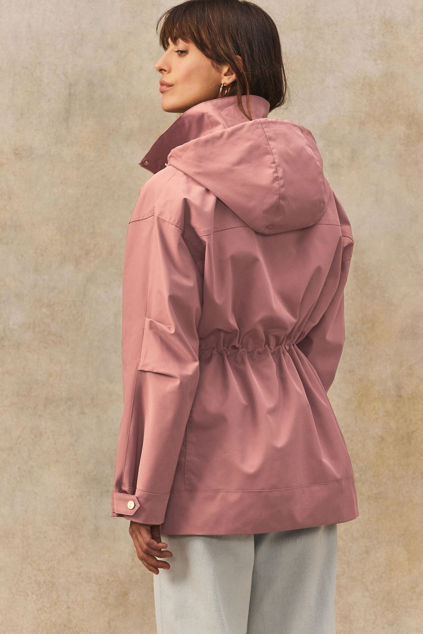 Next Regenjacke Wasserabweisende Parkajacke (1-St) günstig online kaufen