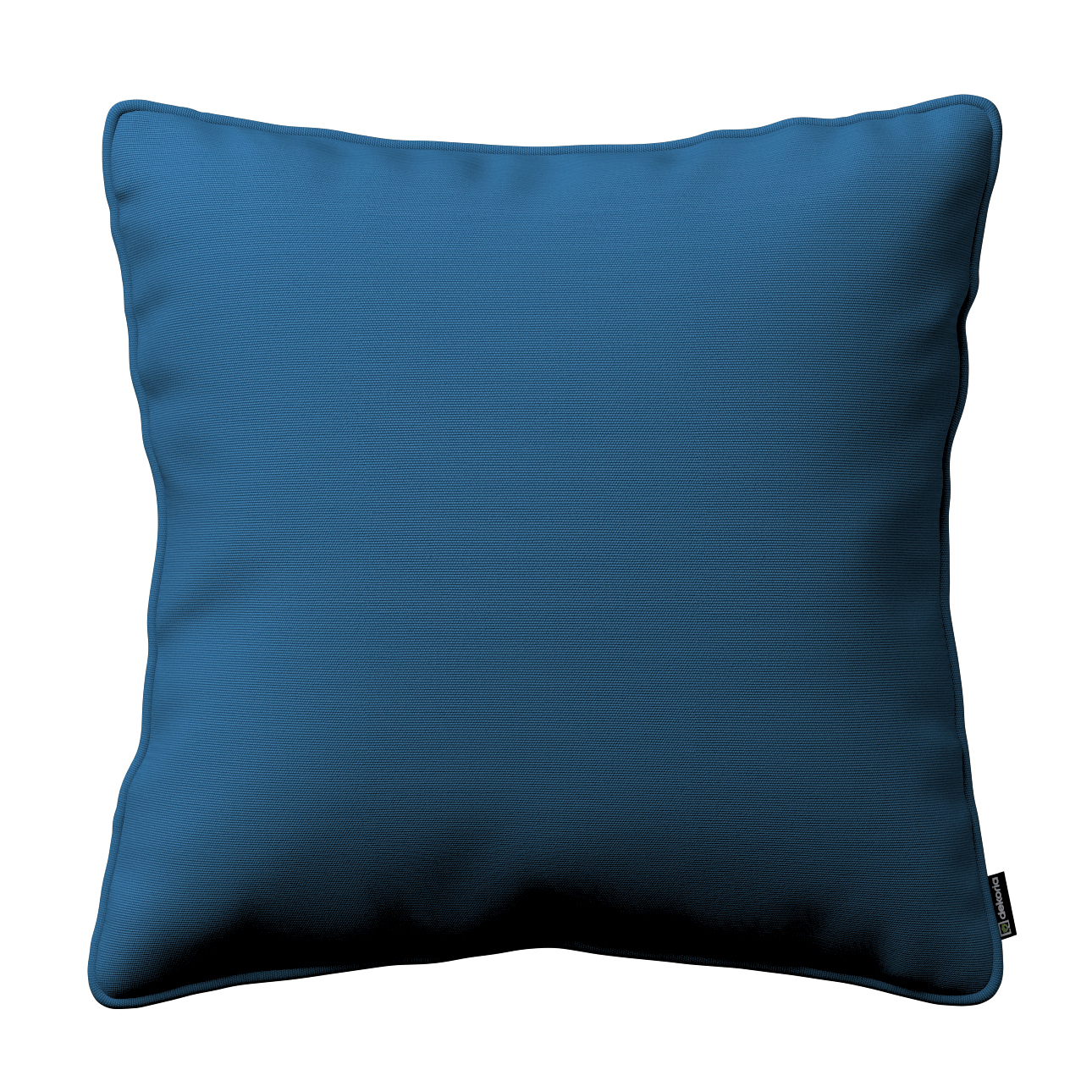 Kissenhülle Gabi mit Paspel, marinenblau , 45 x 45 cm, Cotton Panama (702-4 günstig online kaufen