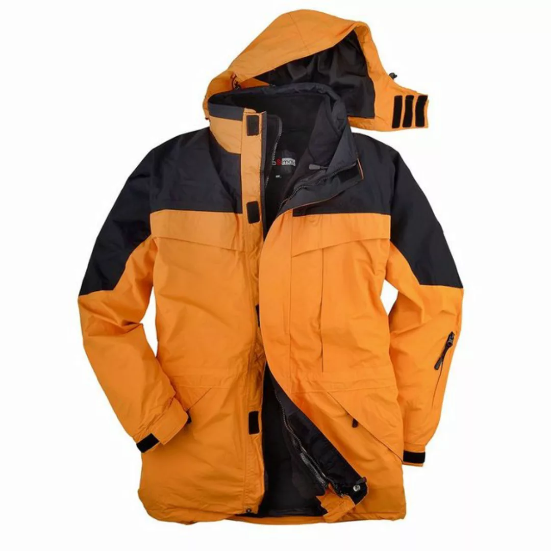 ABRAXAS Funktionsjacke Marc&Mark 3-in-1 Funktionsjacke XXL softorange-schwa günstig online kaufen