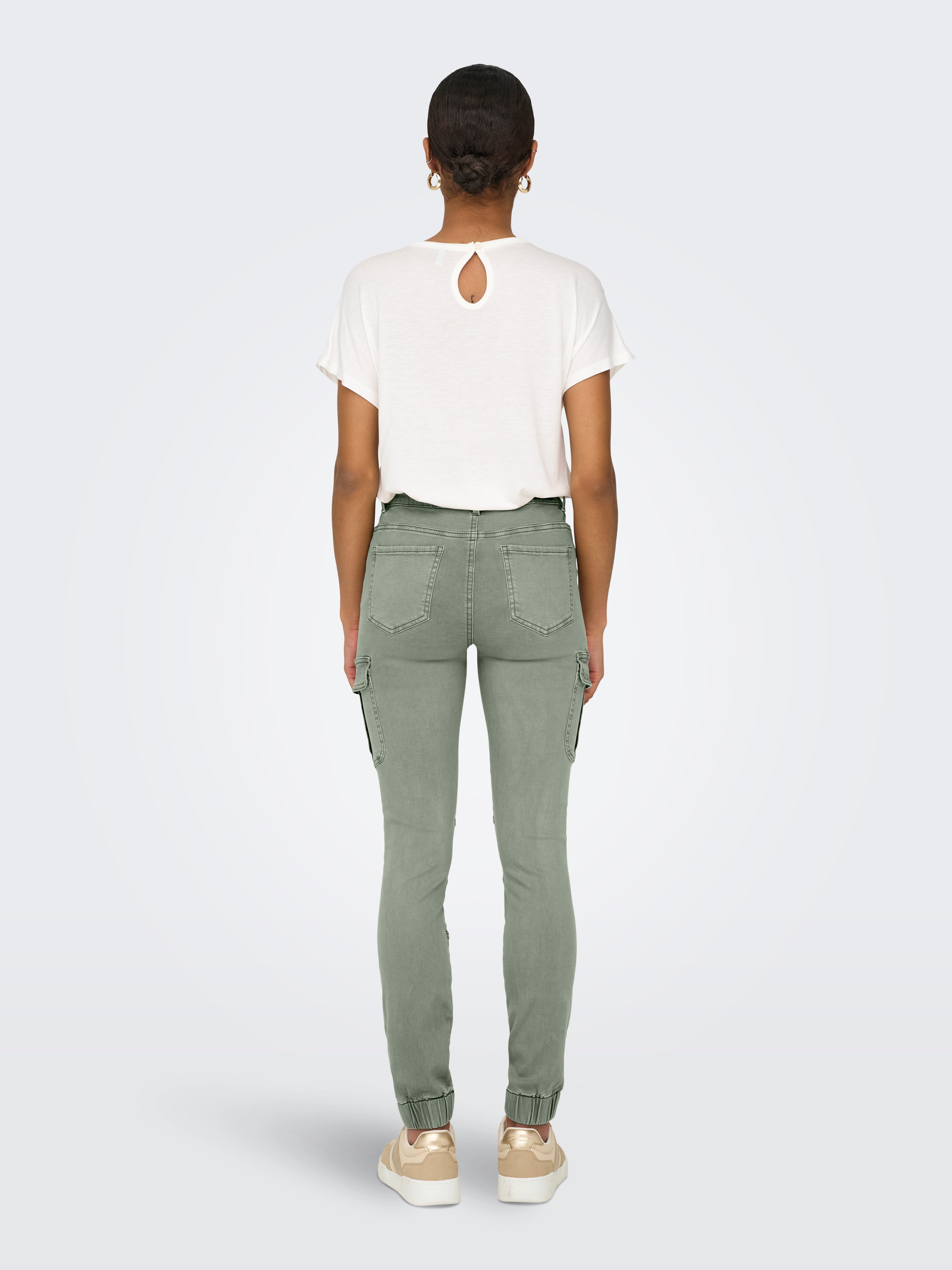 ONLY Cargohose "ONLMISSOURI REG ANK CARGO PNT", knöchellang mit elastischem günstig online kaufen