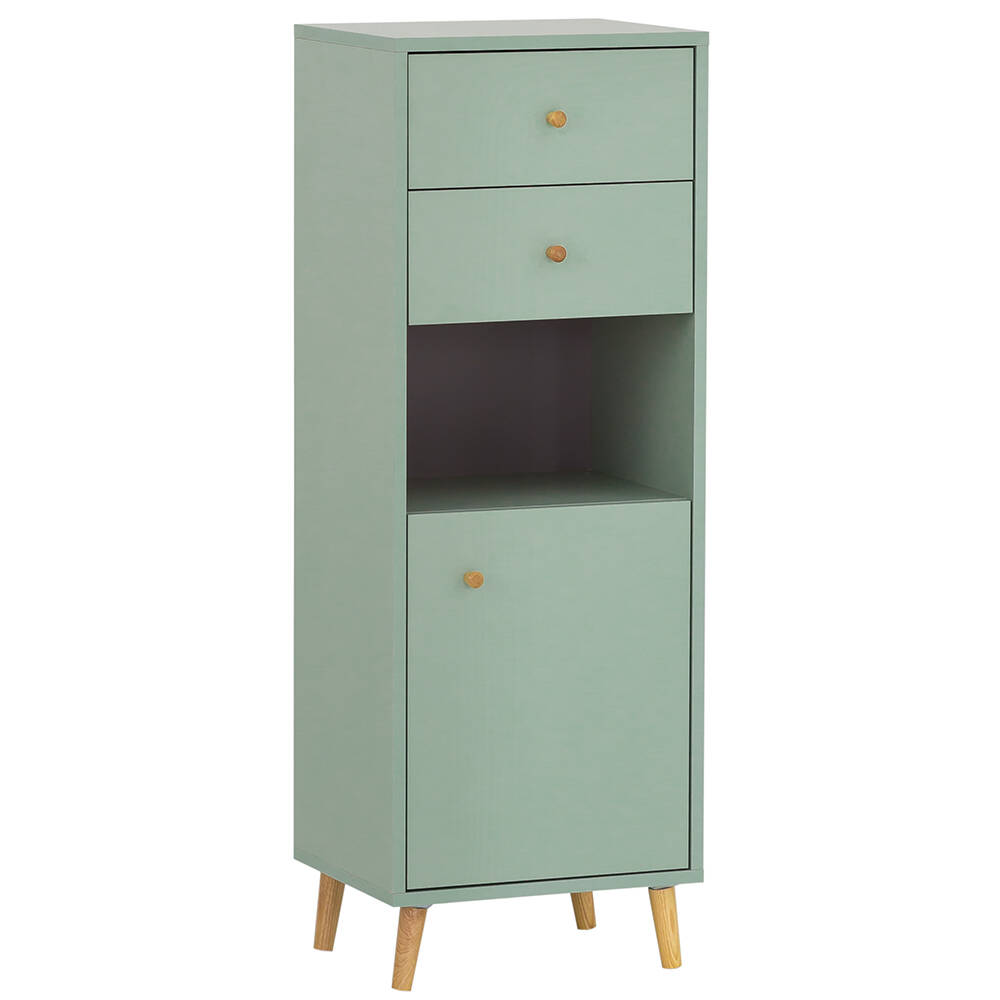 Badmöbel Highboard BELFORT-80 in mint, B/H/T ca. 40,3/113,4/33,1 cm günstig online kaufen