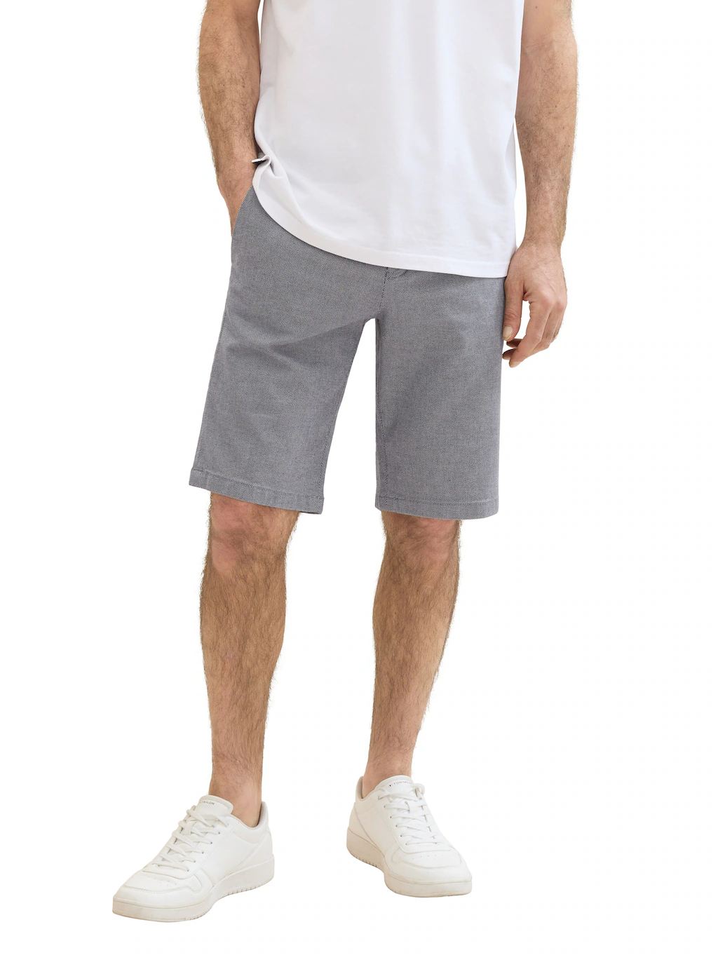 TOM TAILOR Chinoshorts TRAVIS mit Zig Zag - Struktur günstig online kaufen